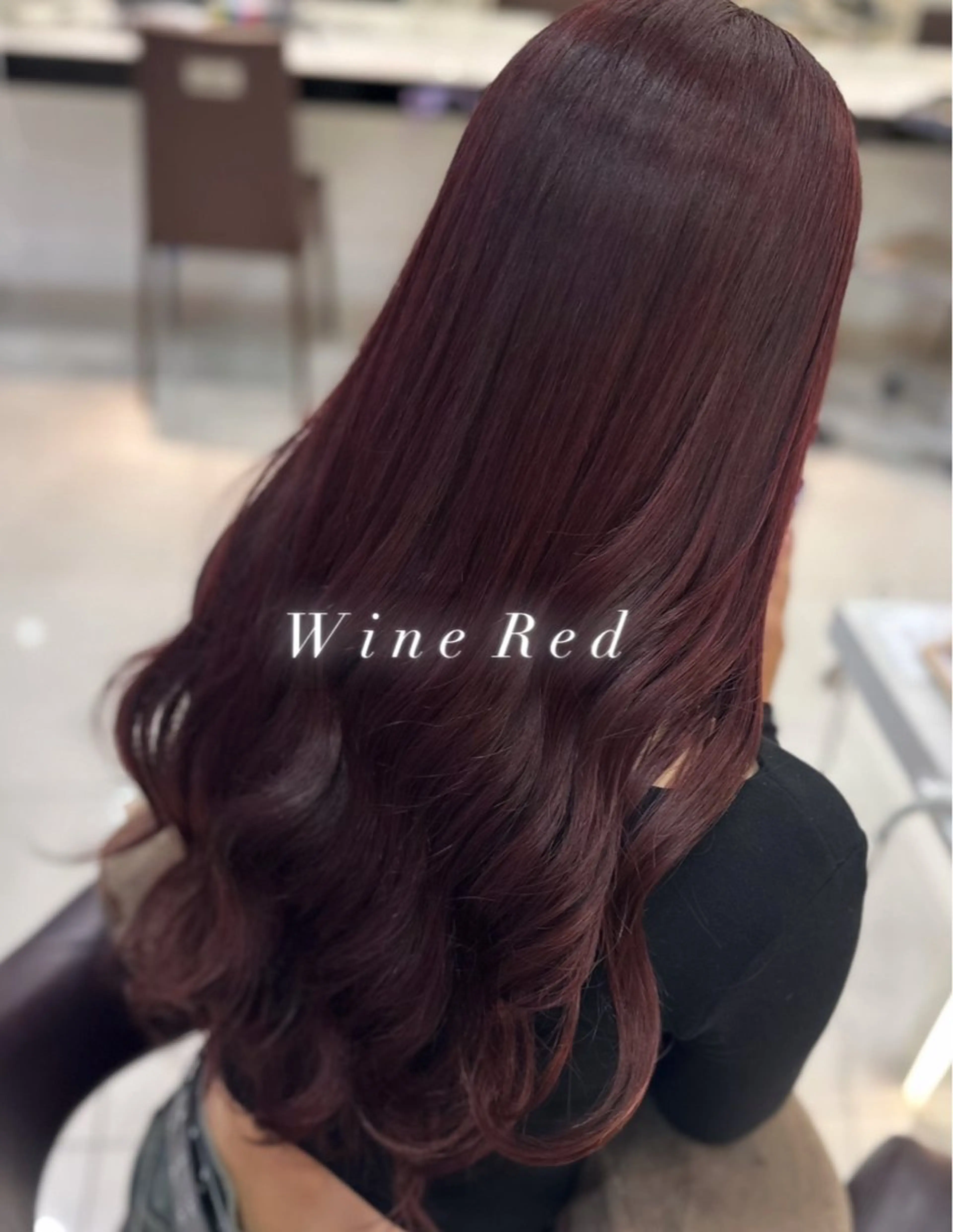 ロング ヘアカラー モデル募集中🎀🩶 カワノ アカネのヘアスタイル