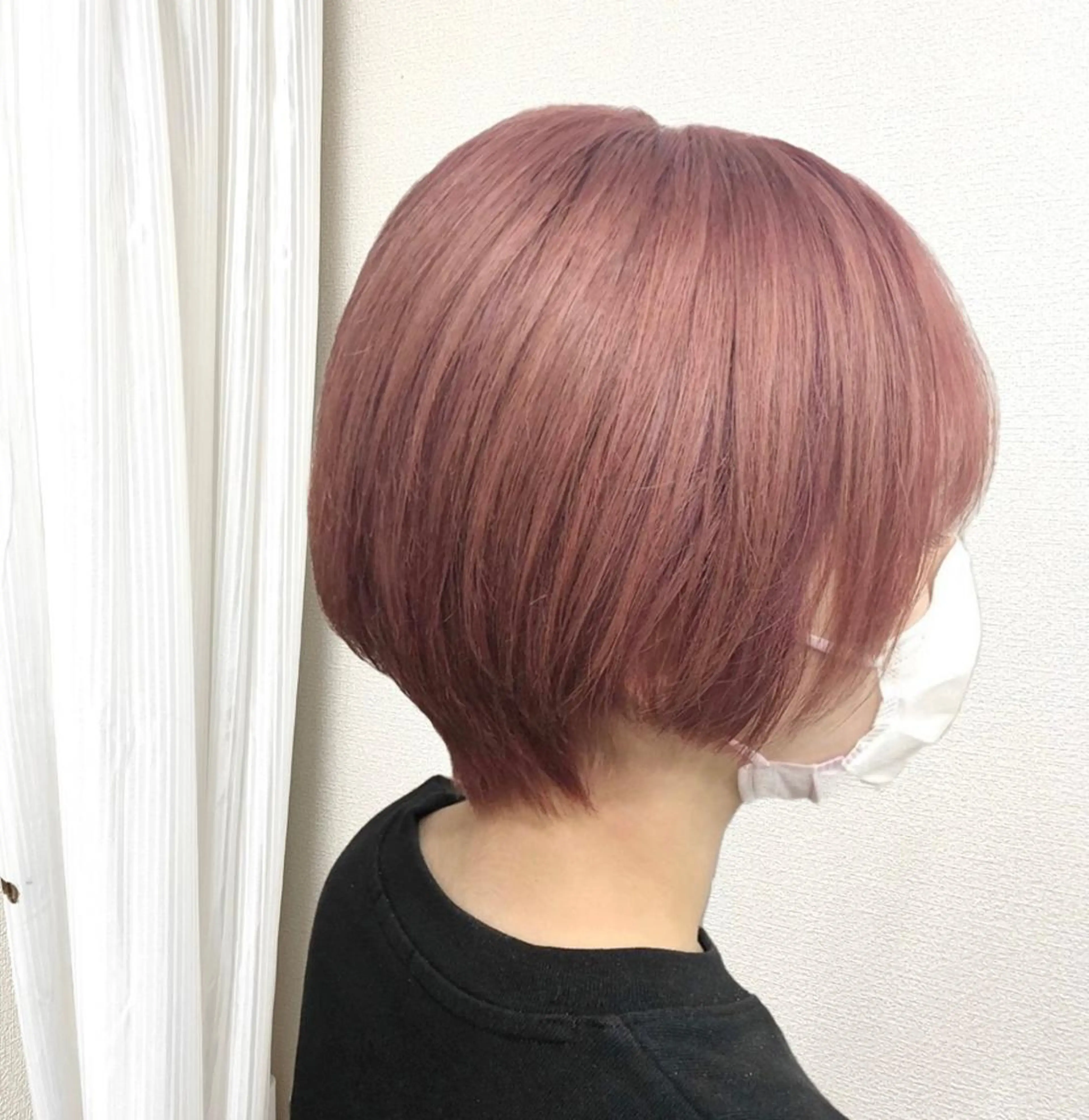 ショート カラー ケアブリーチ /髪質 改善/古橋圭史郎のヘアスタイル