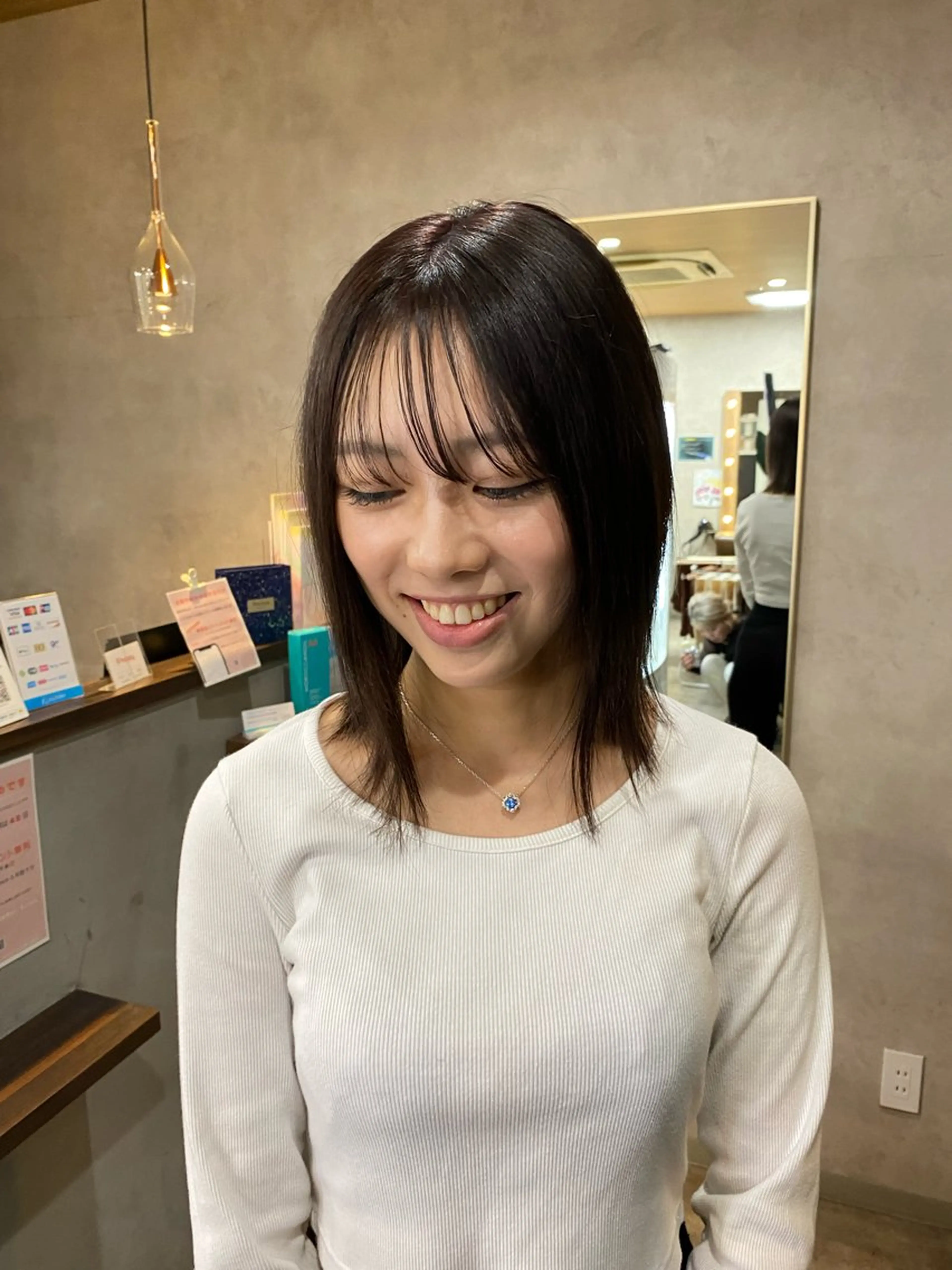 『前髪の生え癖が気になる方にオススメ』カット＋ヘアラインフィクスの写真