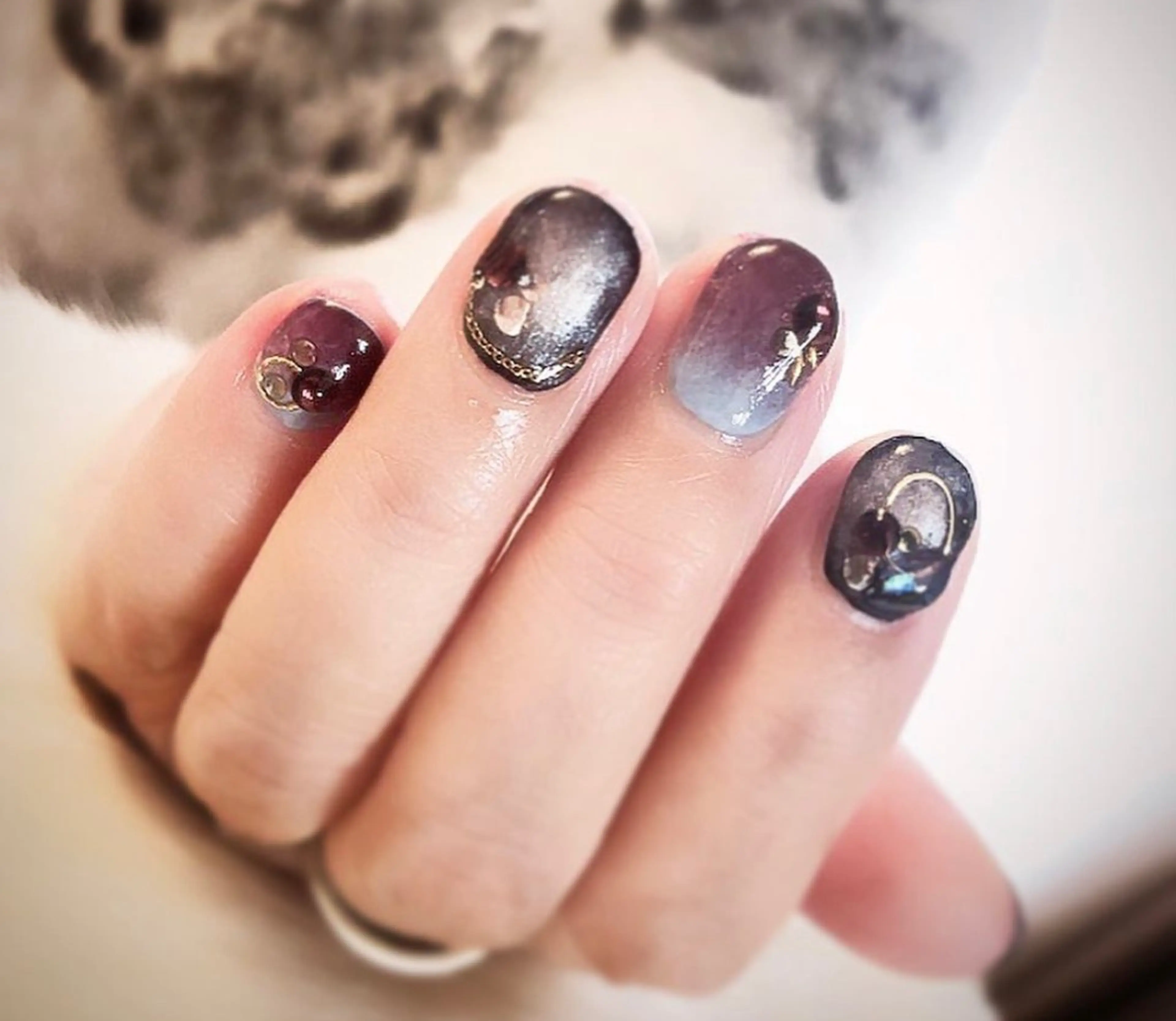 ネイル 出張ネイル、スクール 凛のネイルデザイン