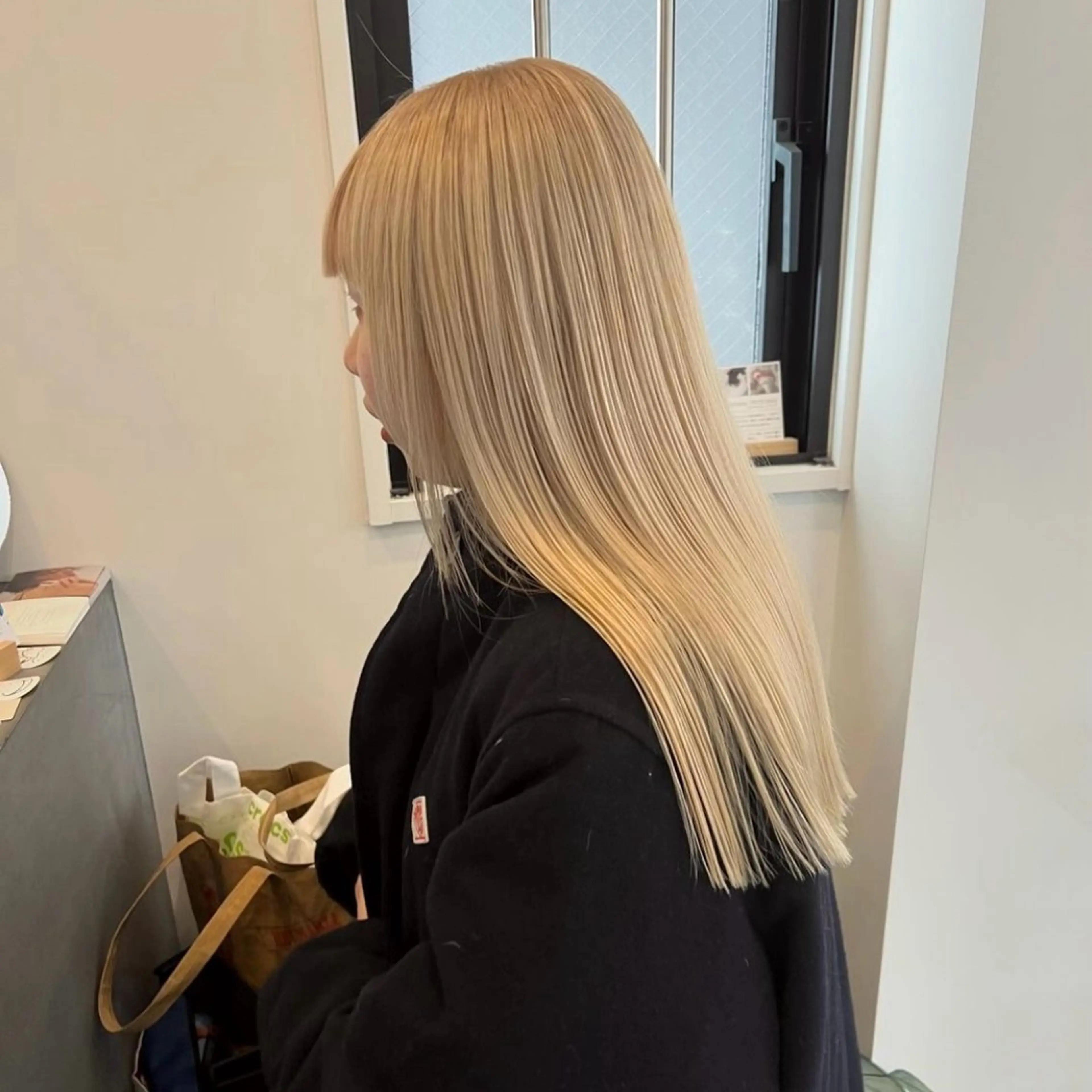 Wカラー＋内部補修トリートメントの写真