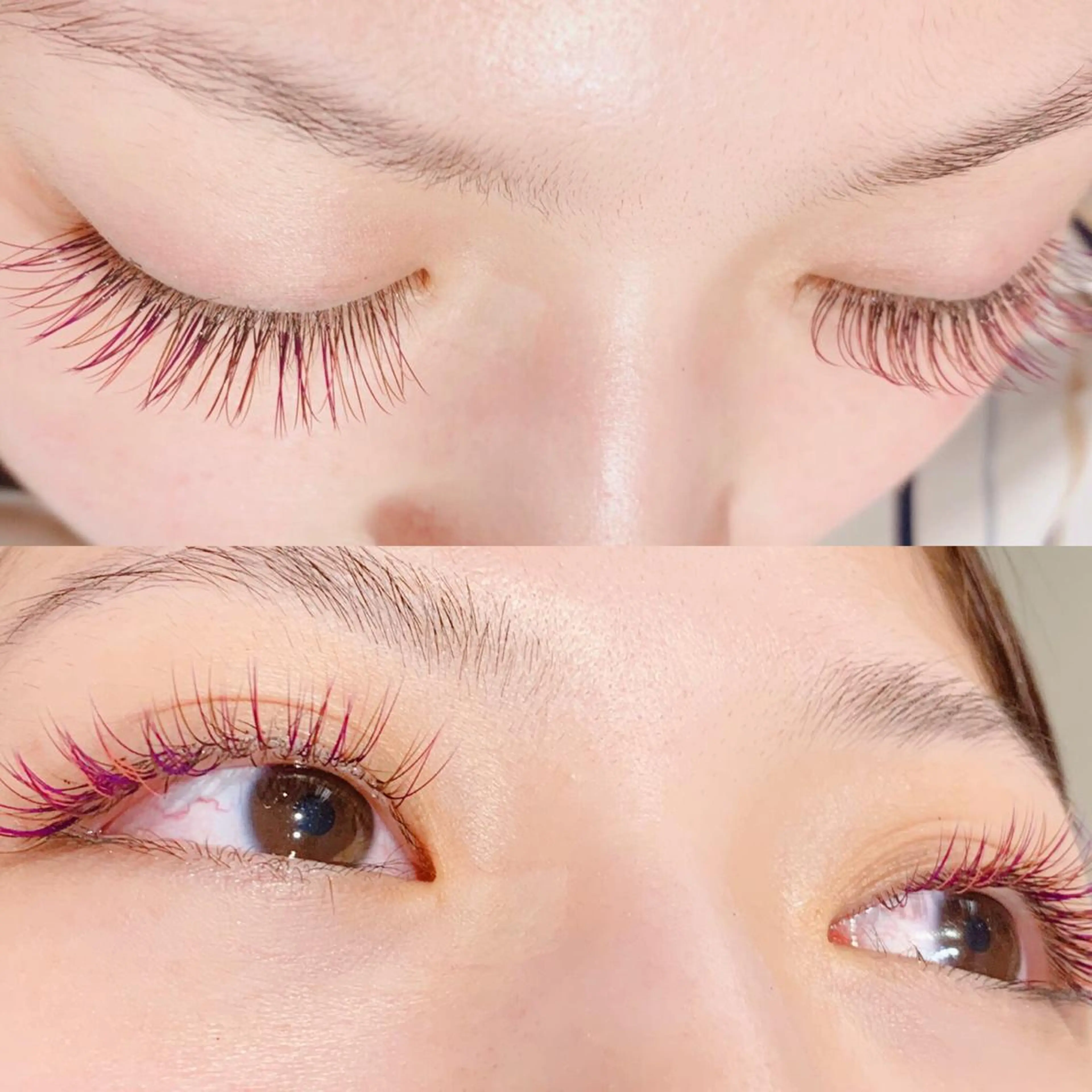 マツエク・マツパ カラーマツエク 髙尾 綺女のマツエク・マツパデザイン