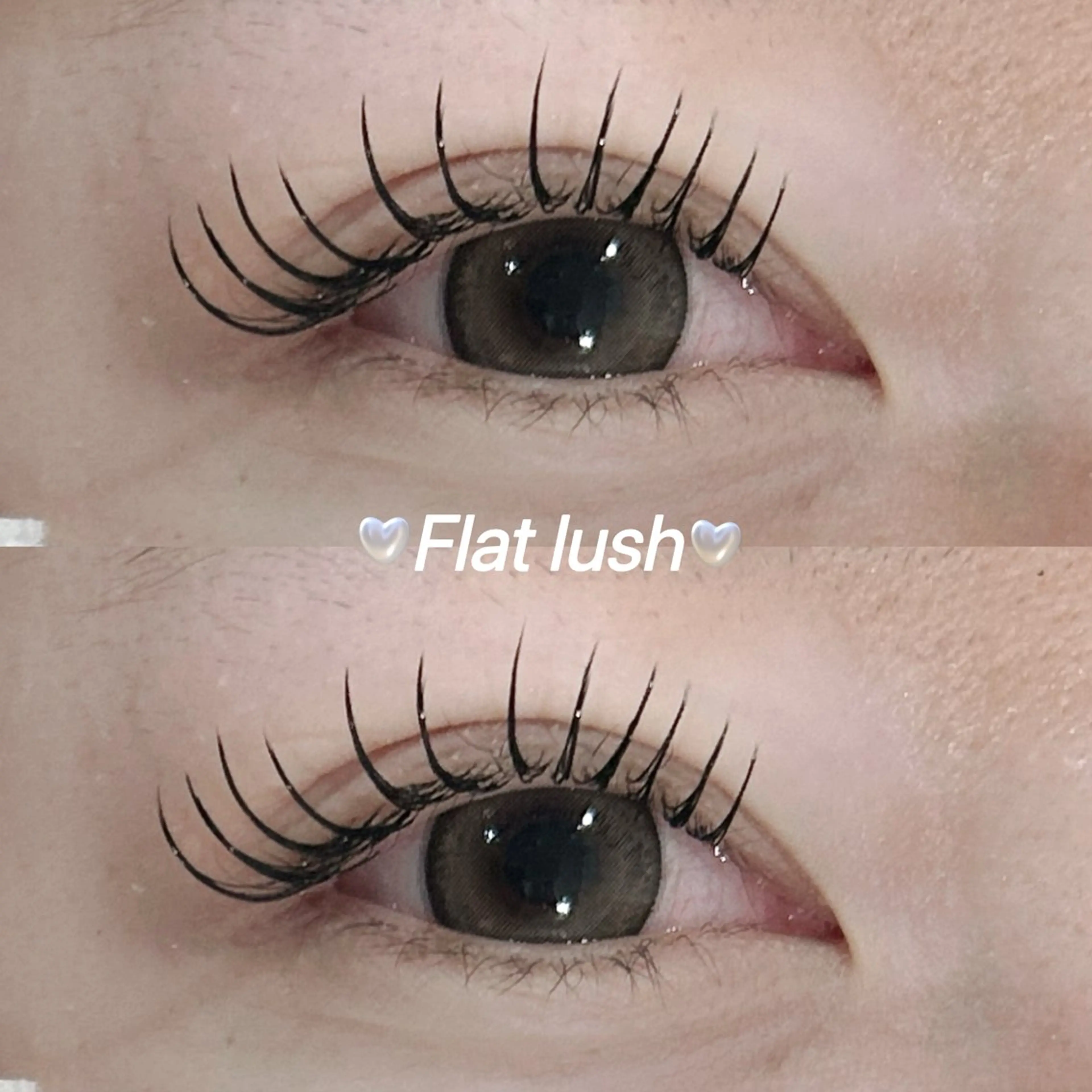 【3名様限定クーポン】🍒フラットラッシュ130本+下まつげ40本🍒(LED+1200円)オフなしの写真