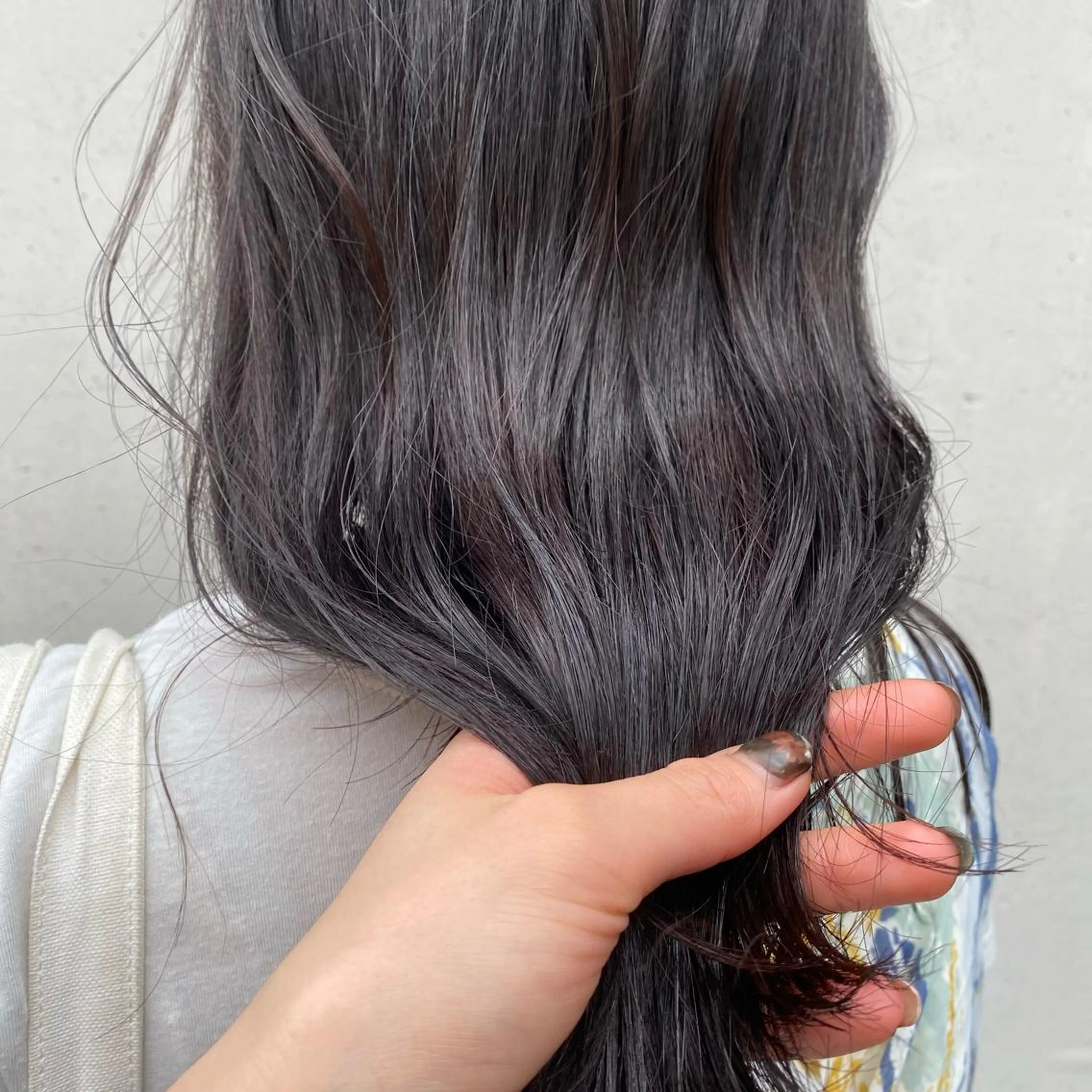 ロング カット ヘアカラー トリートメント ヘッドスパ putri店長 和田鈴采のヘアスタイル