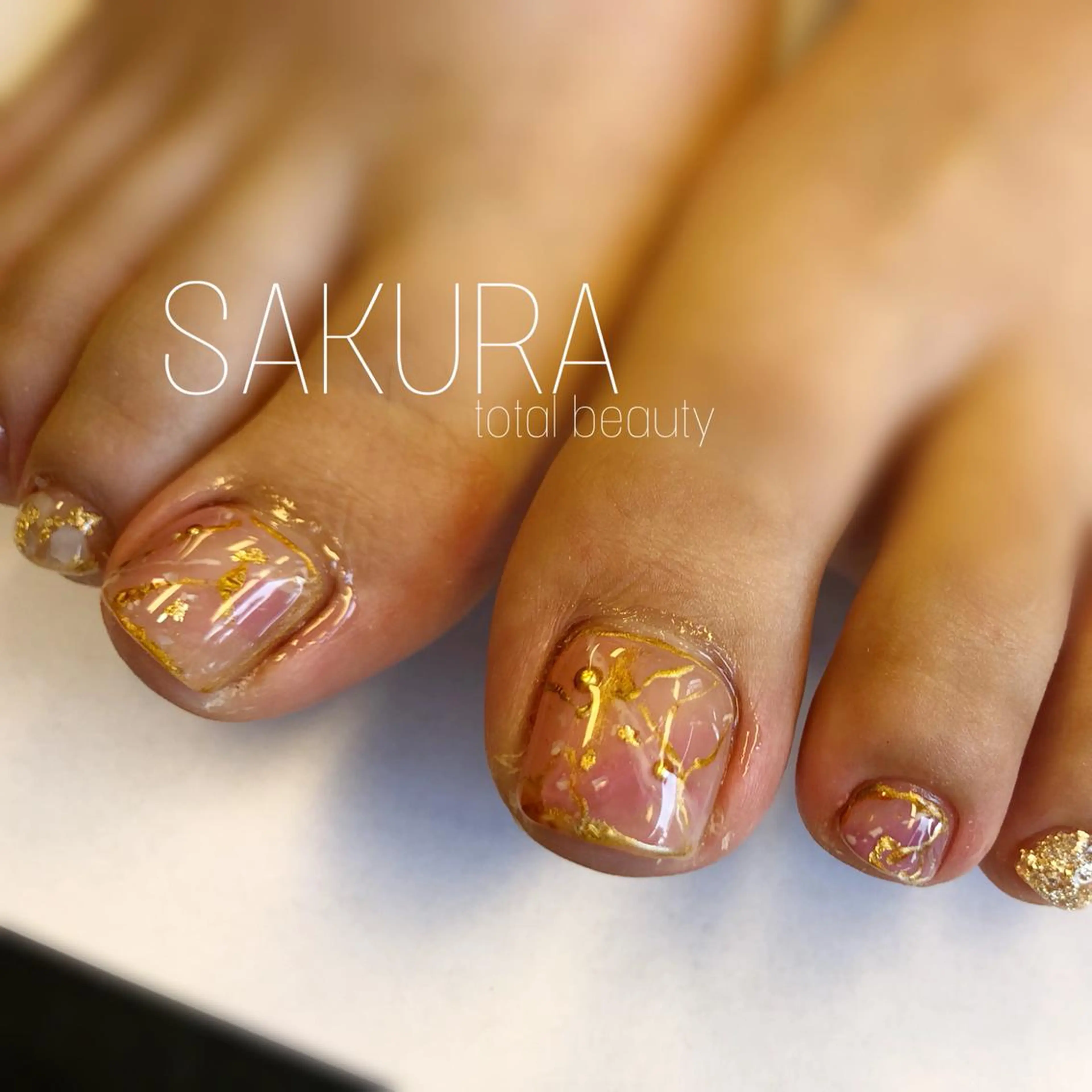 ネイル ハンドネイル フットネイル SAKURA 山野のネイルデザイン