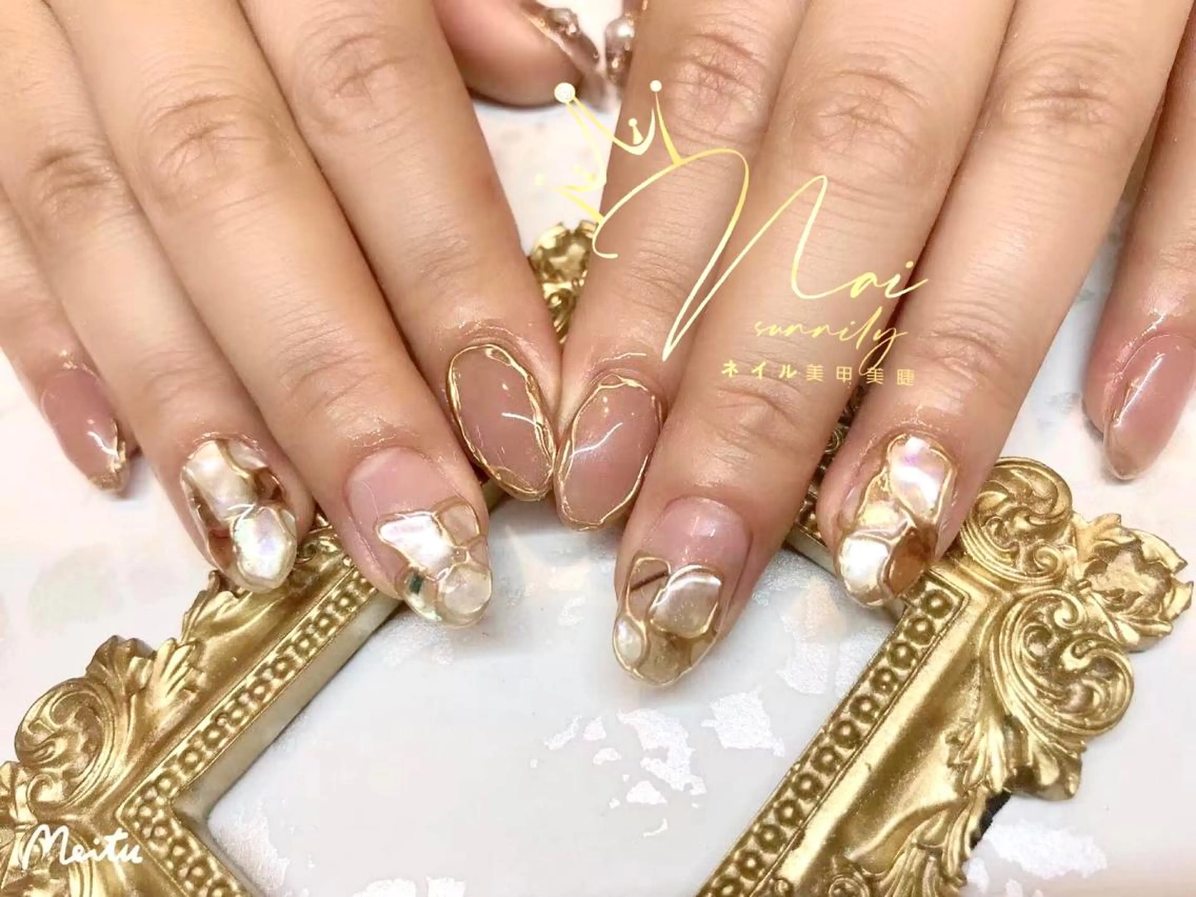 ネイル 長さだし専門店 M2 rikaのネイルデザイン