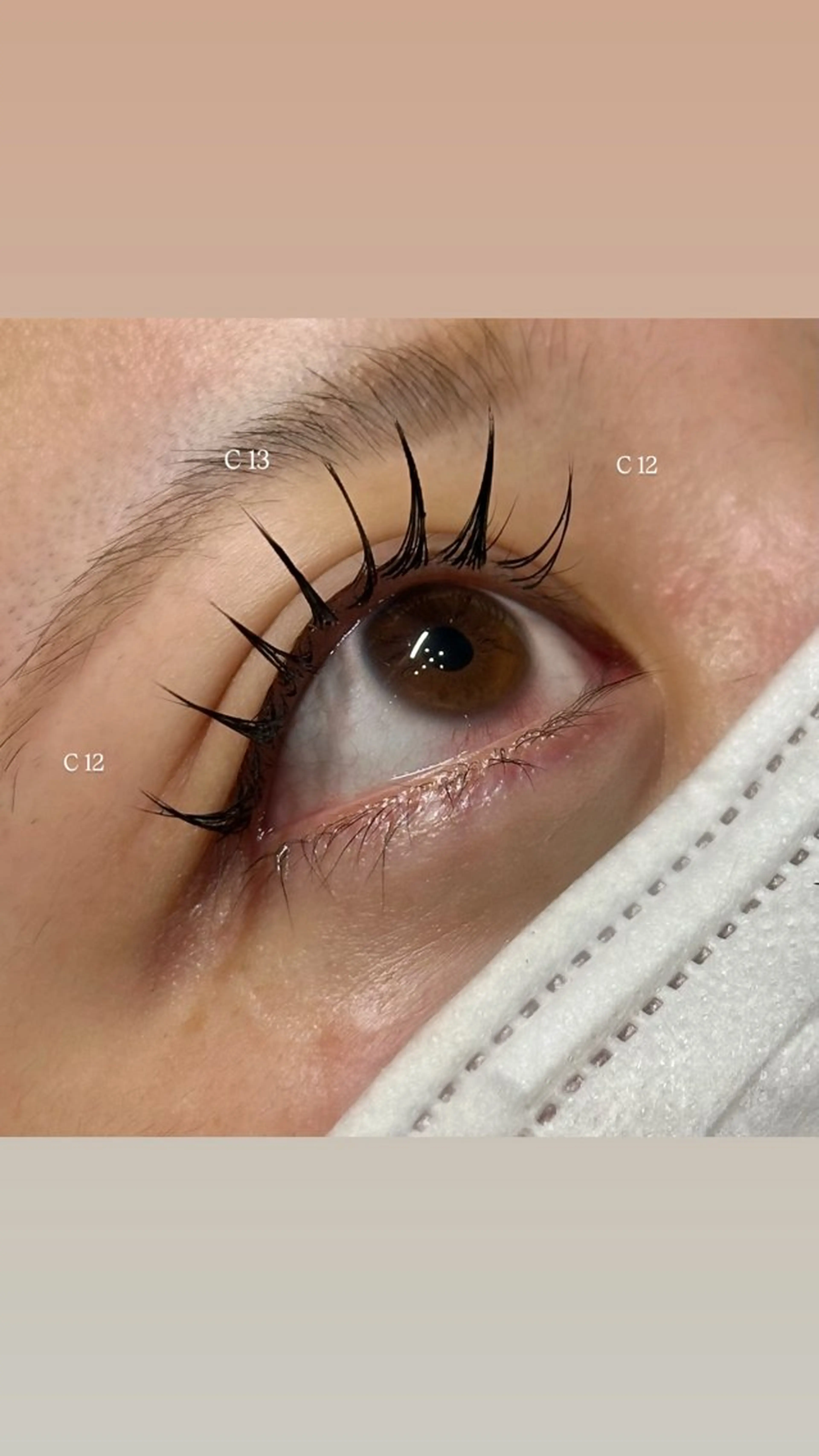 マツエク・マツパ 若狭 凜のマツエク・マツパデザイン