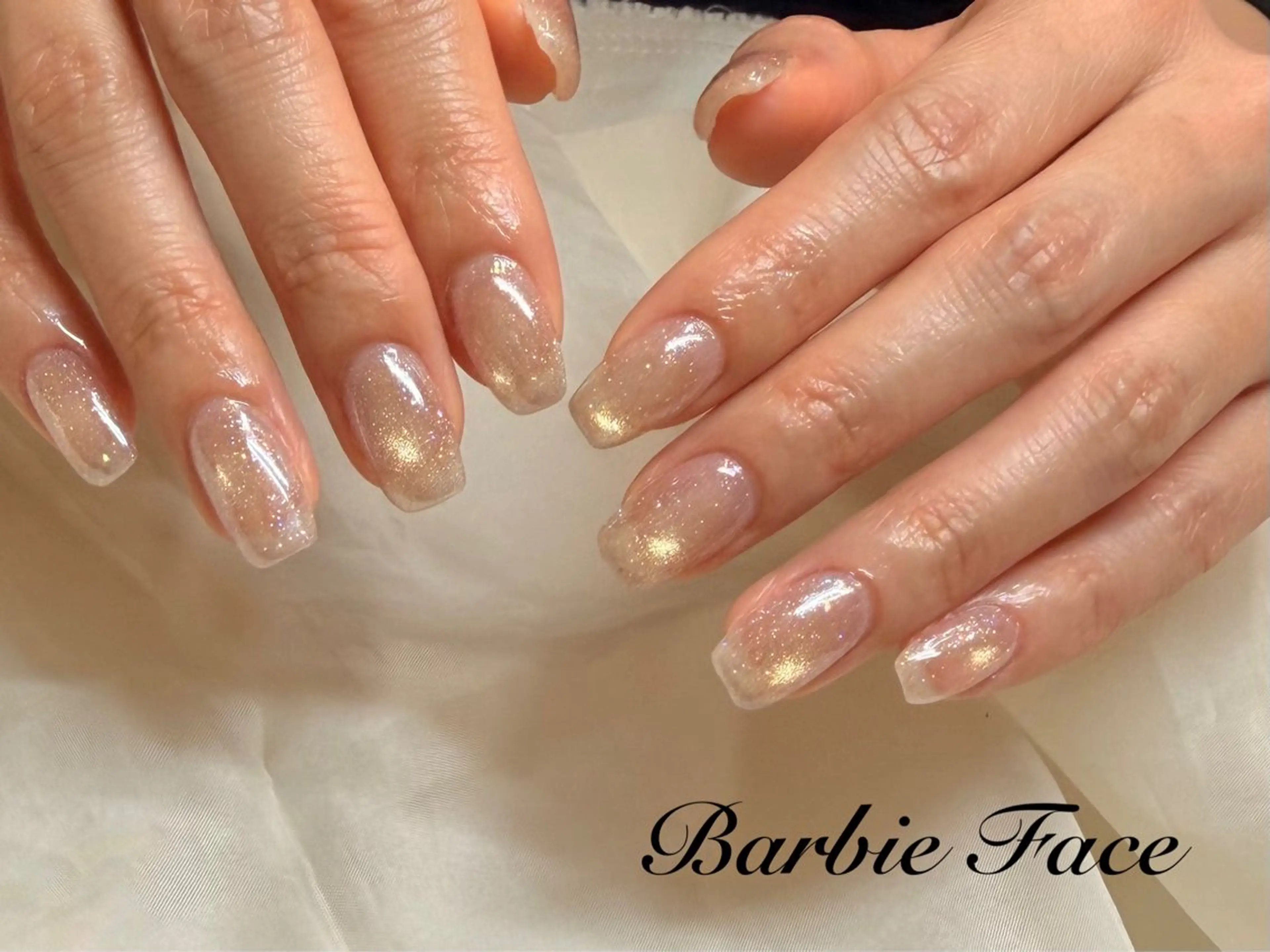 ネイル 氷ネイル・うるうるネイル マグネットネイル ミラーネイル ハンドネイル シモ ハツミのネイルデザイン