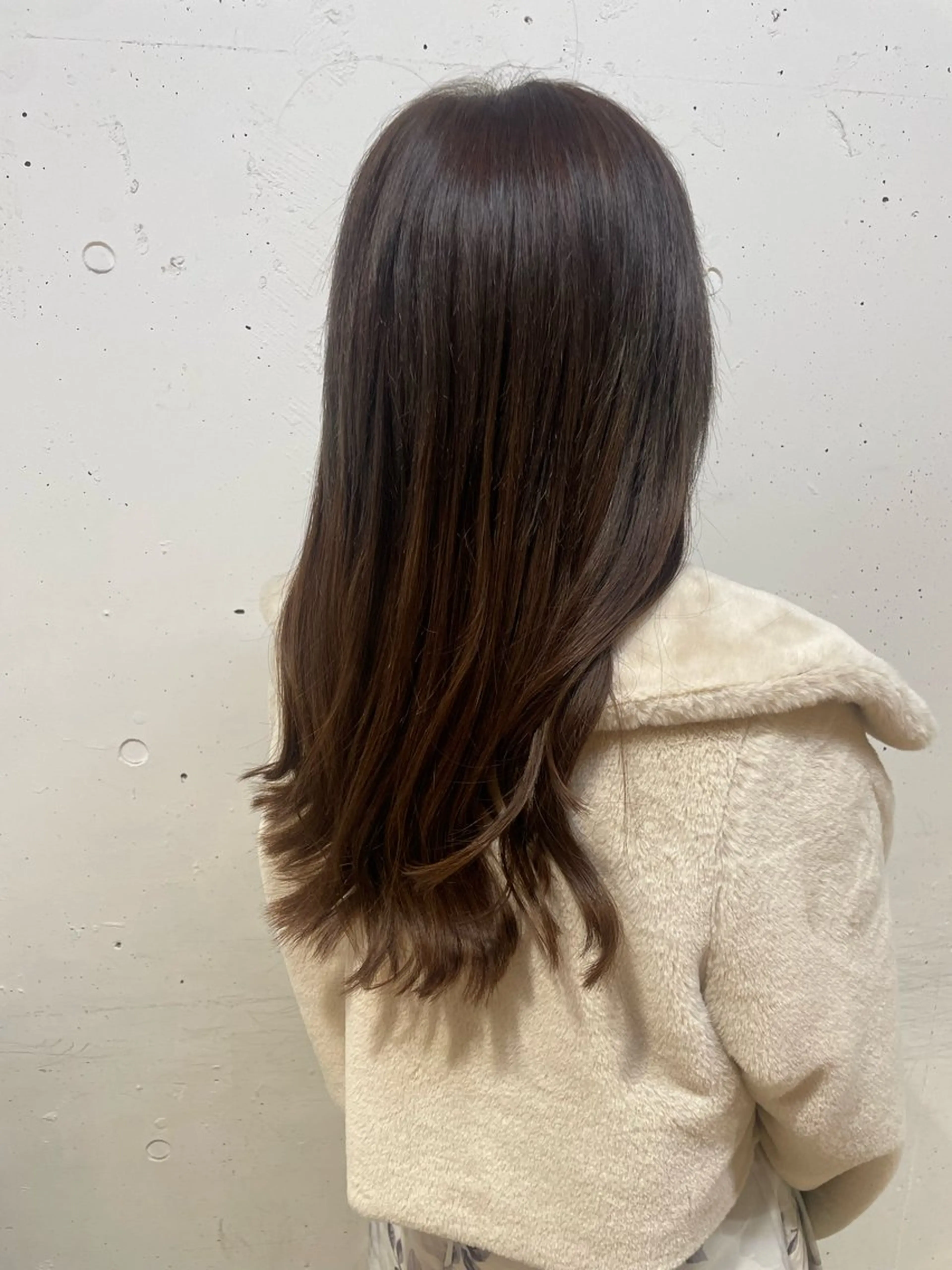 セミロング カラー ヘアアレンジ カット エクステ ヘアセット 髪質改善/縮毛/新宿 🫧SUZUKA🫧のヘアスタイル
