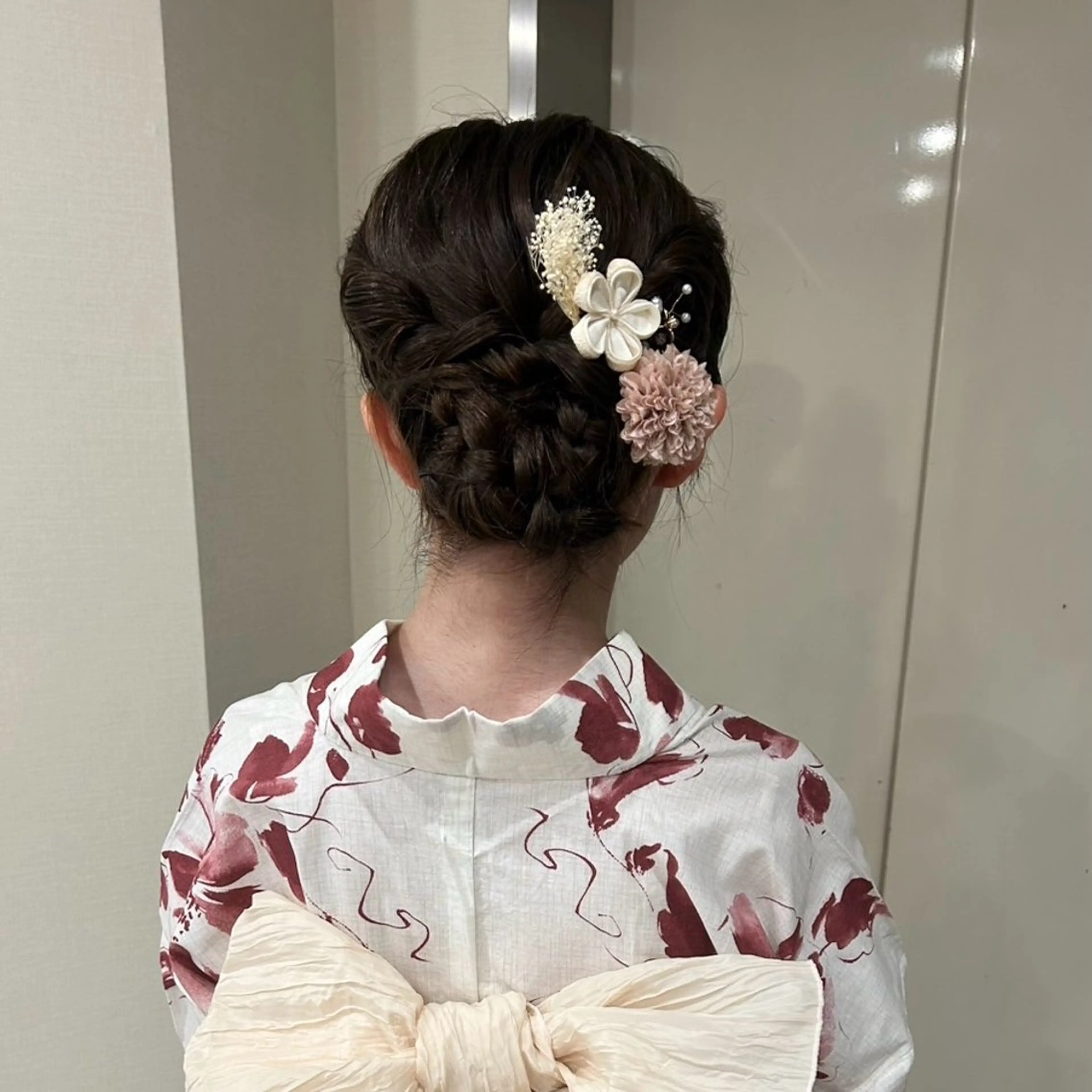 ヘアセットの写真