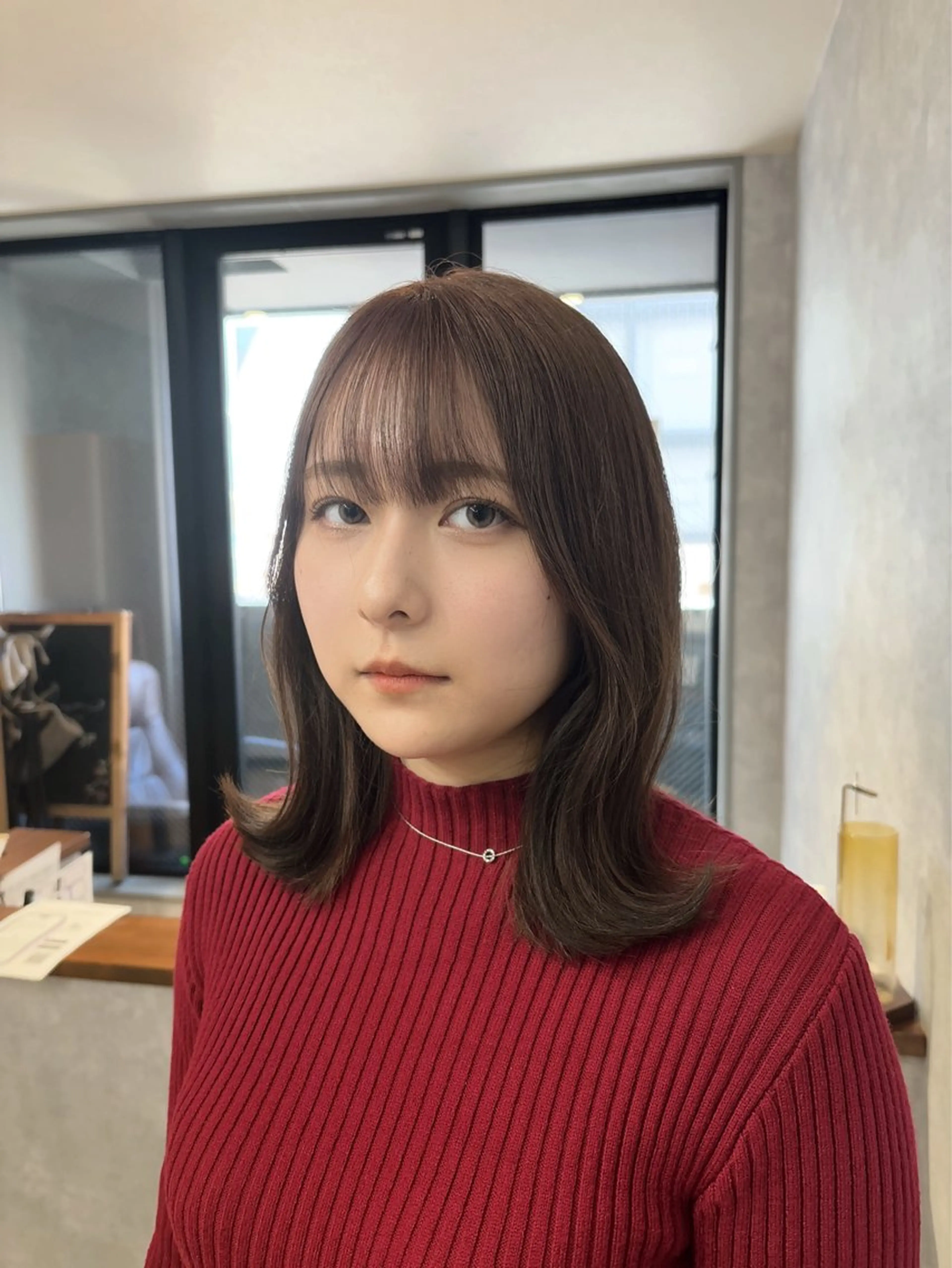 カラー La fith hair ray 札幌店所属・顔まわり/W カラー/リョウのヘアスタイル