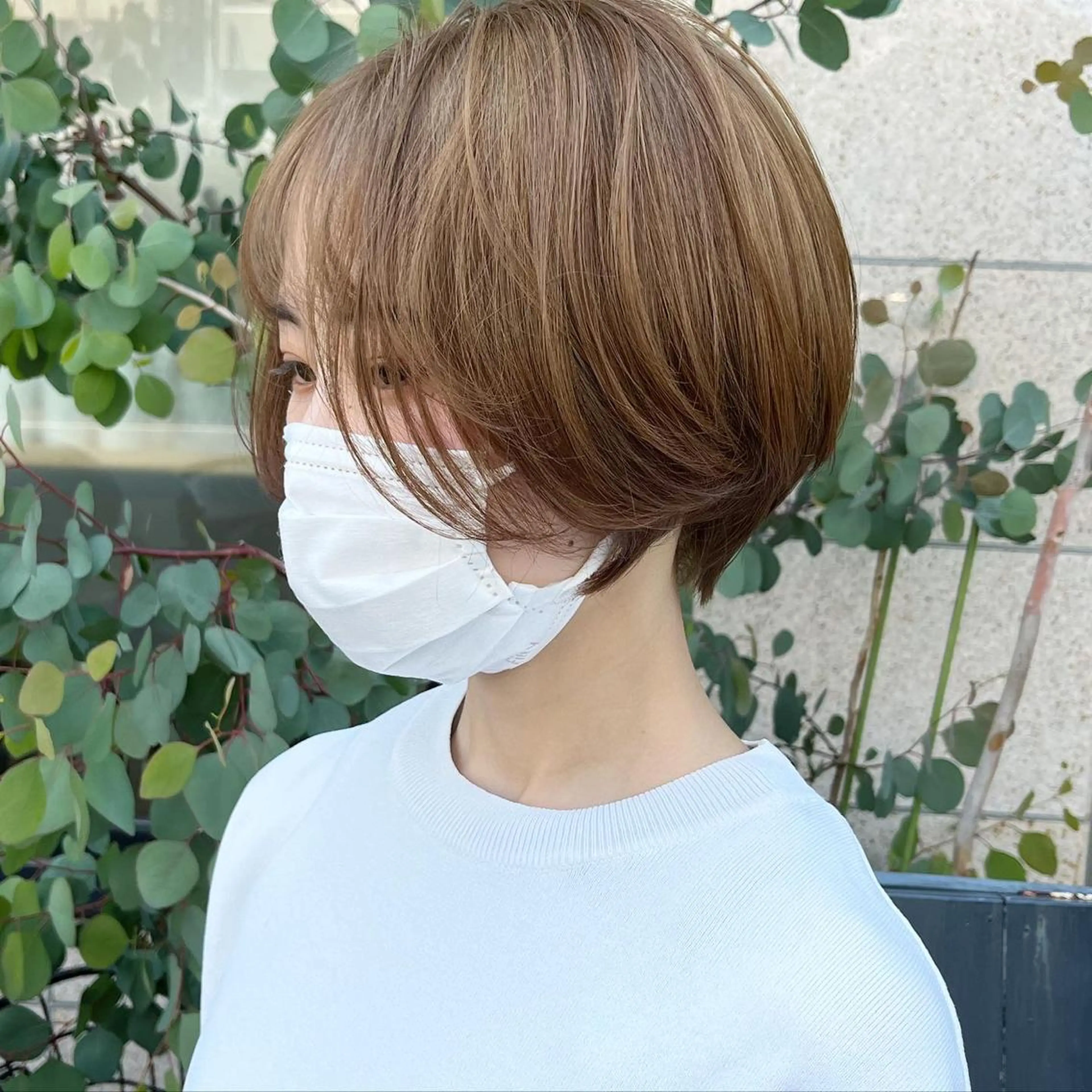 ショート 天王寺髪質改善なら よしみさん✨のヘアスタイル