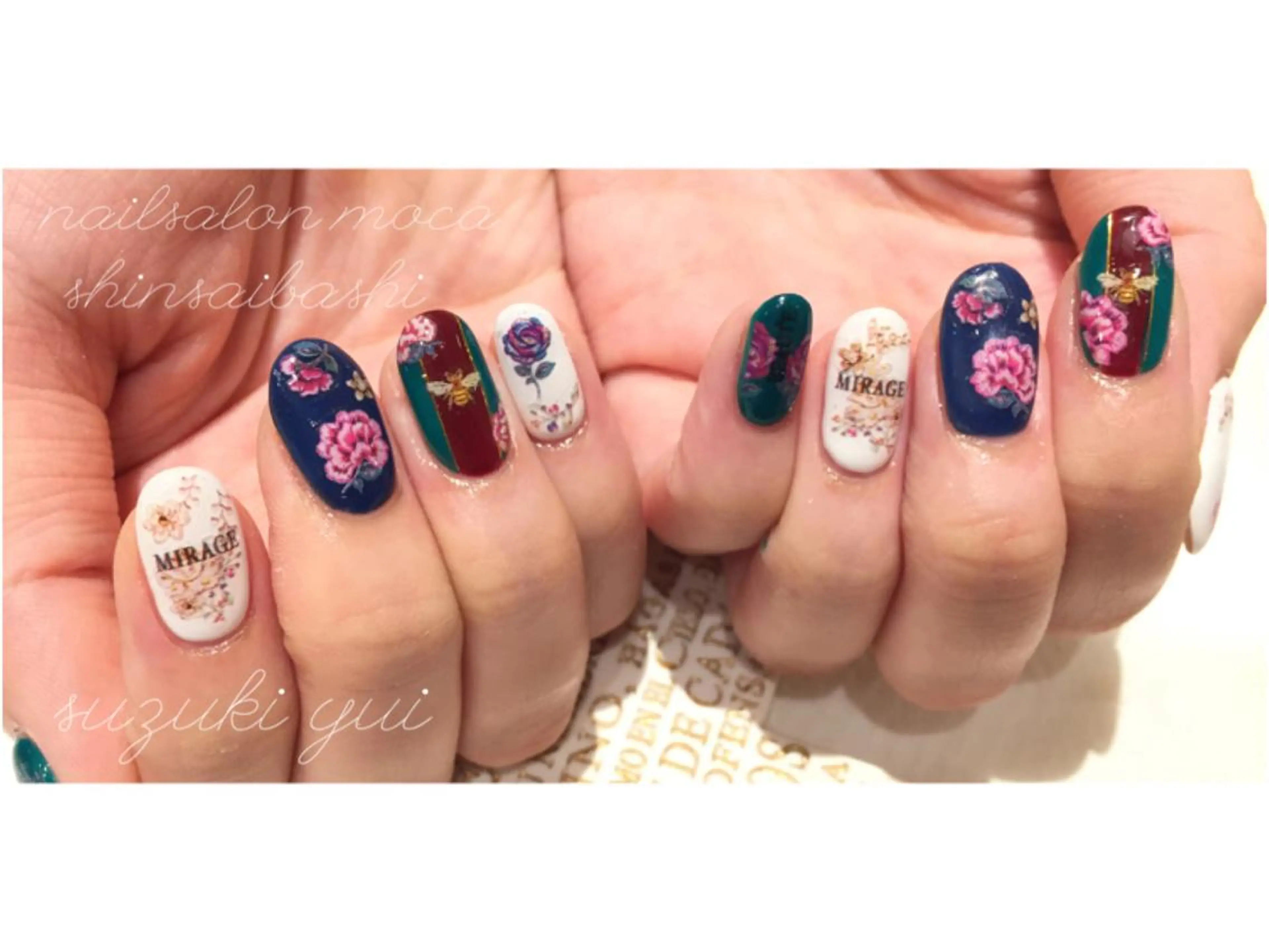 ネイル gotoday新宿店所属・鈴木 ゆいのネイルデザイン