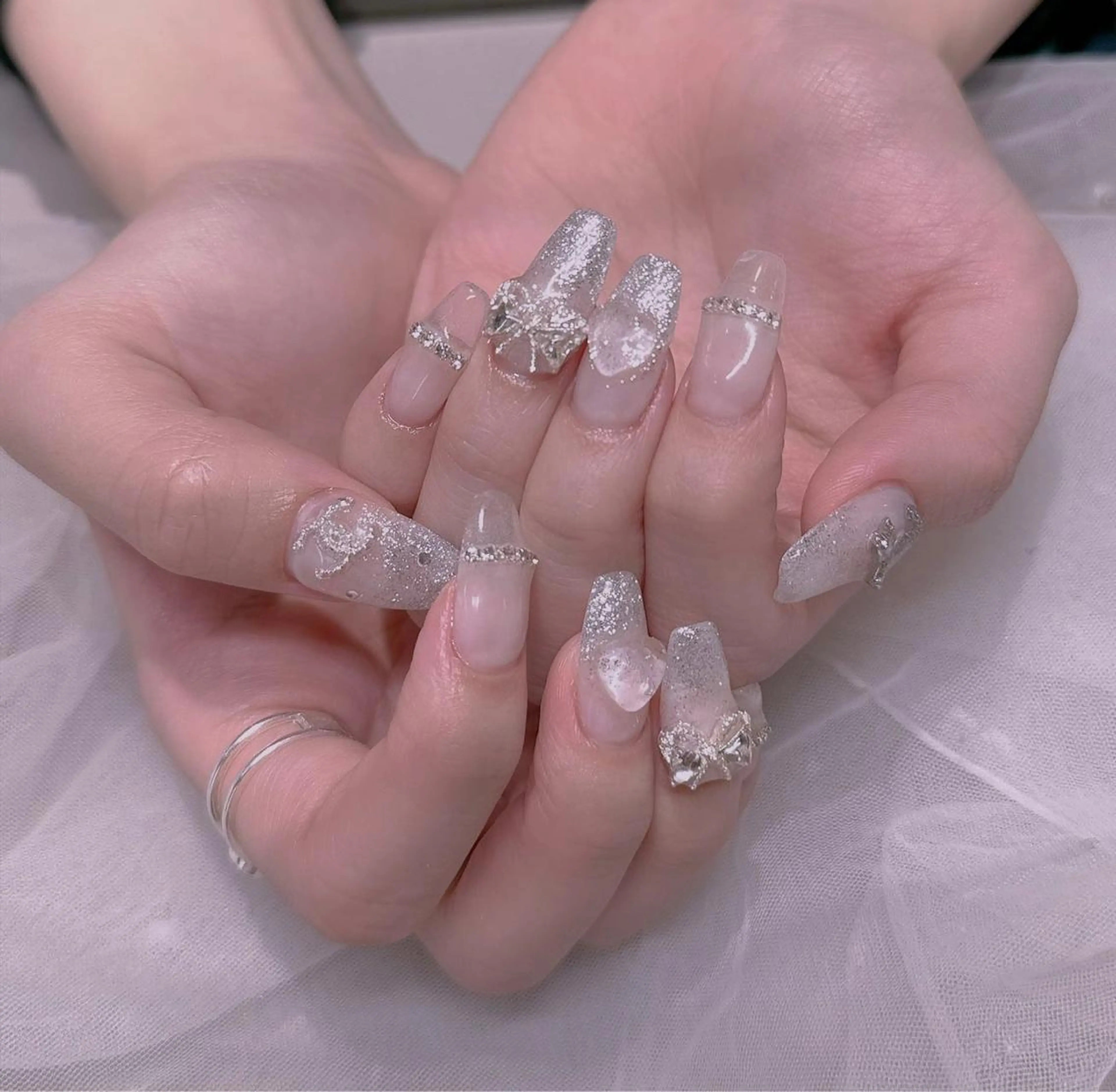 ネイル 長さだし専門店 M2　rikaのネイルデザイン