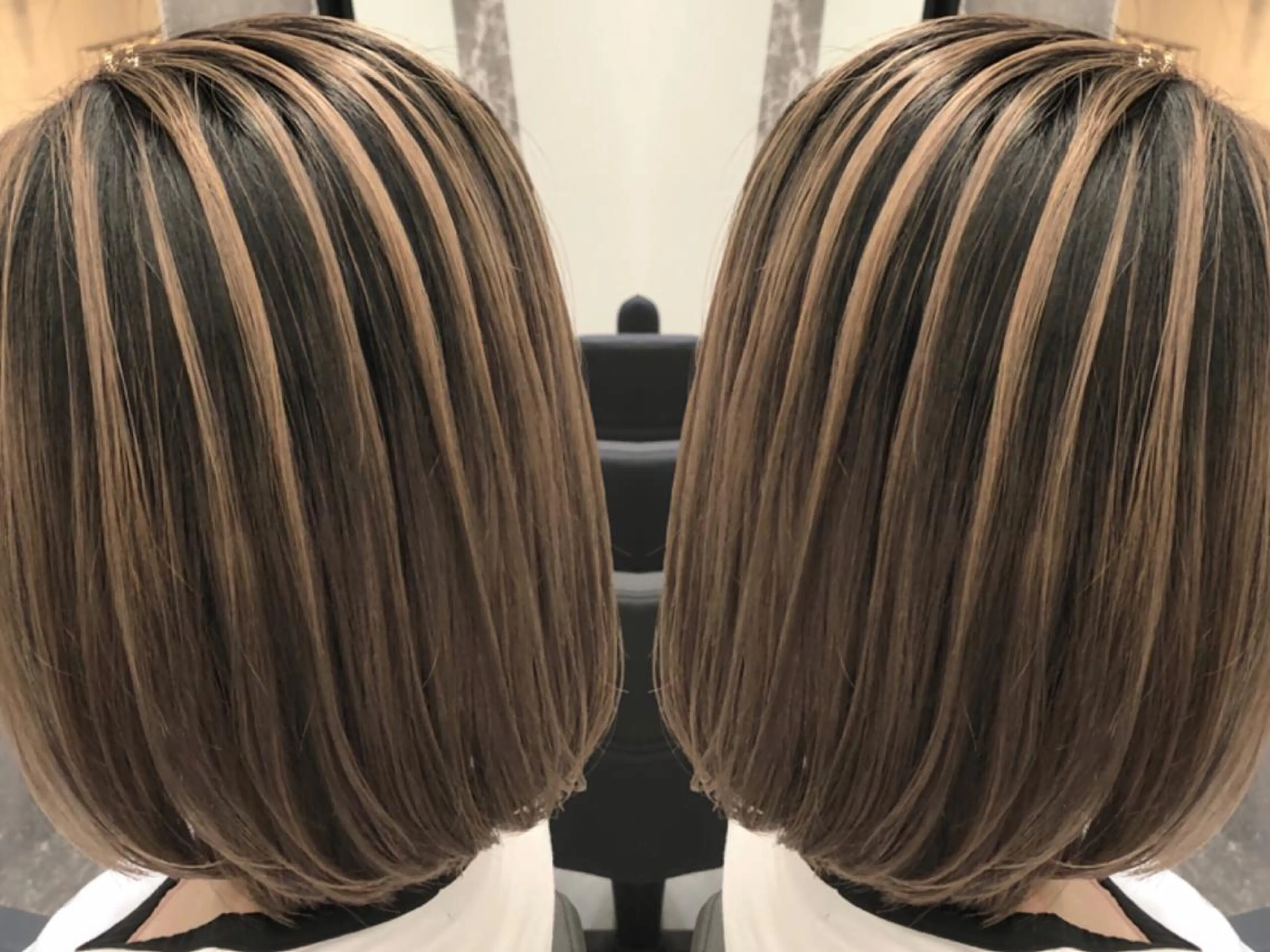 ショート カラー バレイヤージュ グラデーションカラー ハイライトカラー ハイトーンカラー ハイライト NEO Beauty Salon所属・𝐍𝐄𝐎 𝐉𝐔𝐑𝐈のネイルデザイン