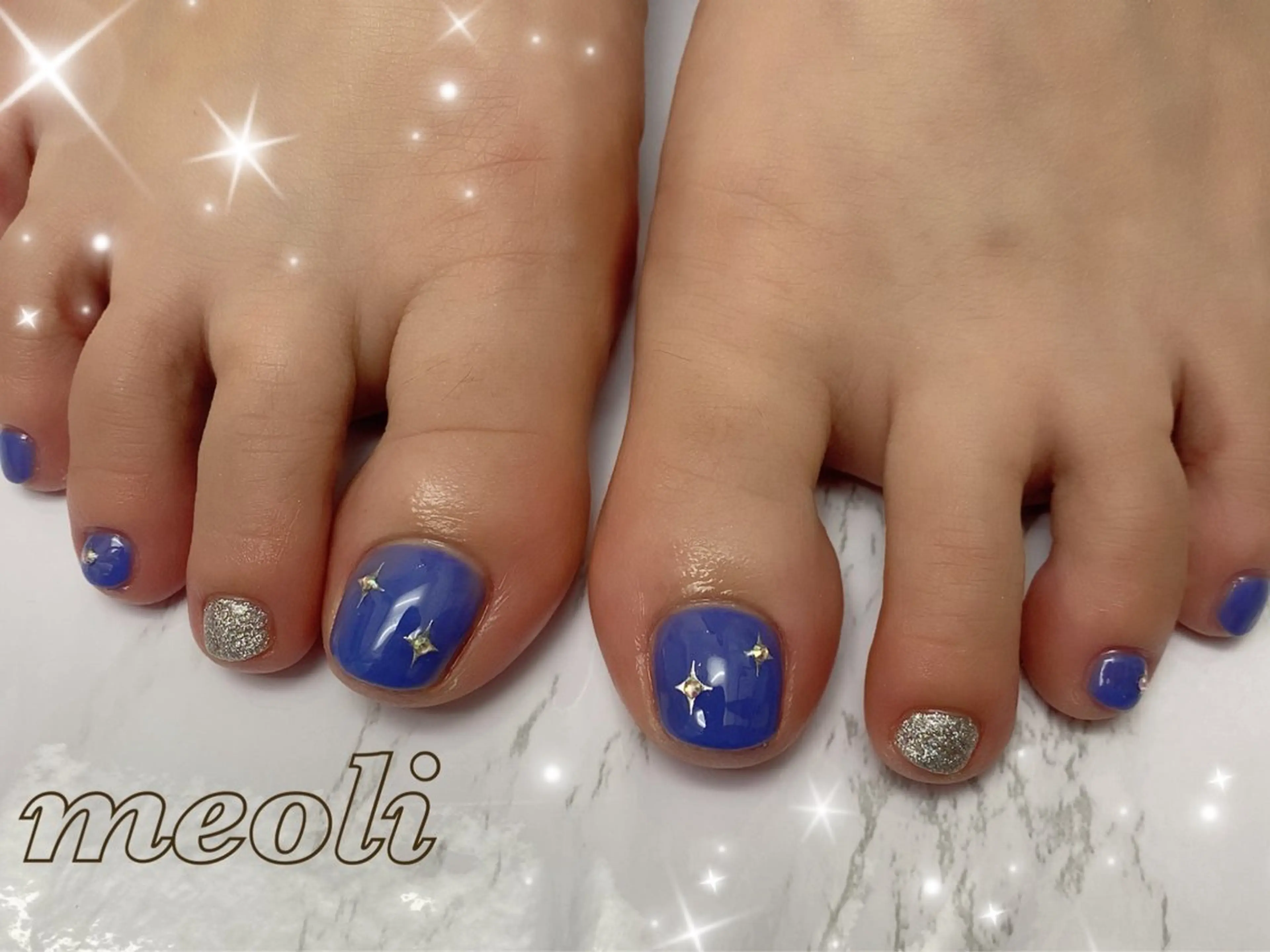 ネイル フットネイル nail salon meoli メグのネイルデザイン