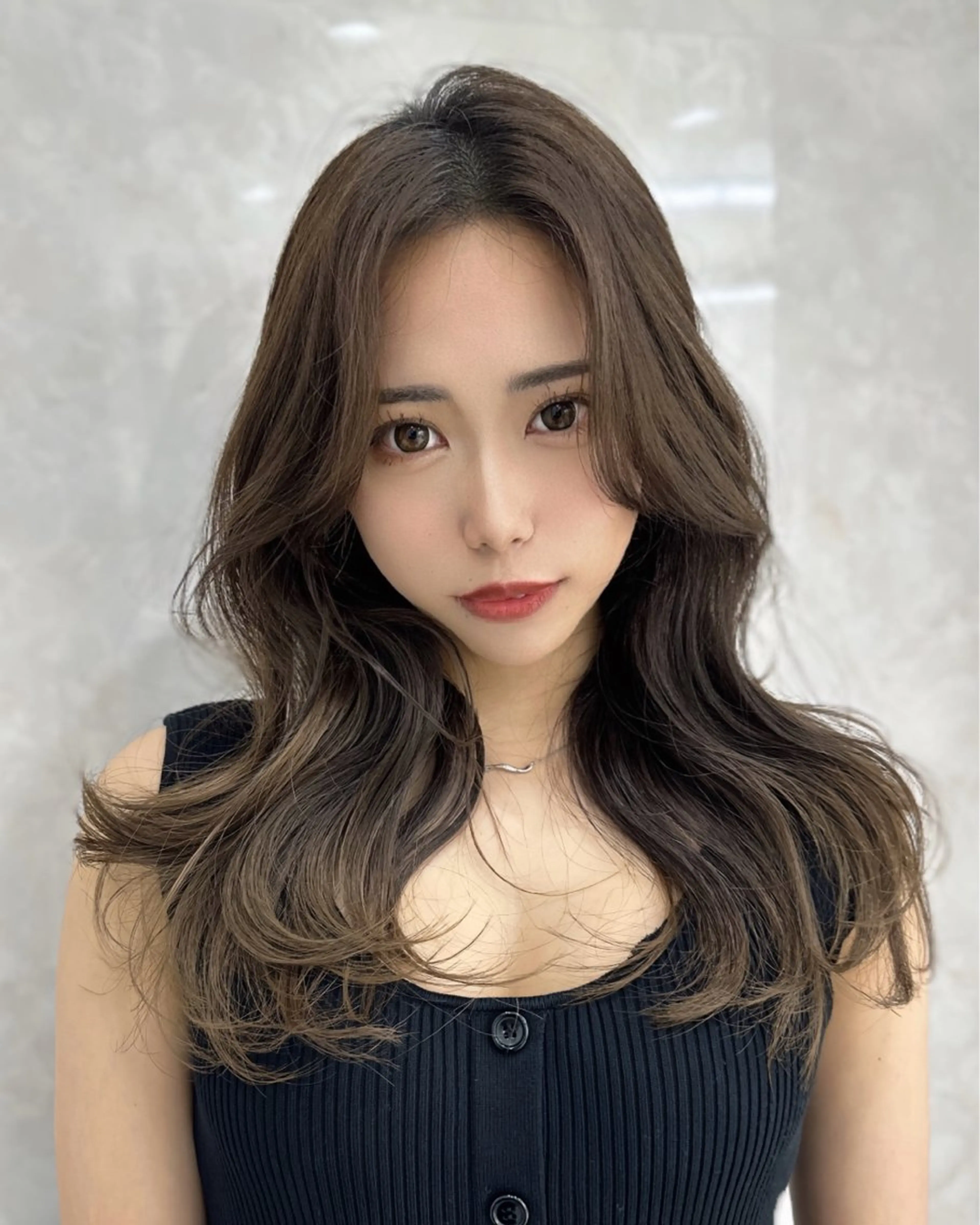 ロング カラー 名古屋/縮毛矯正/ 島原　由璃のヘアスタイル