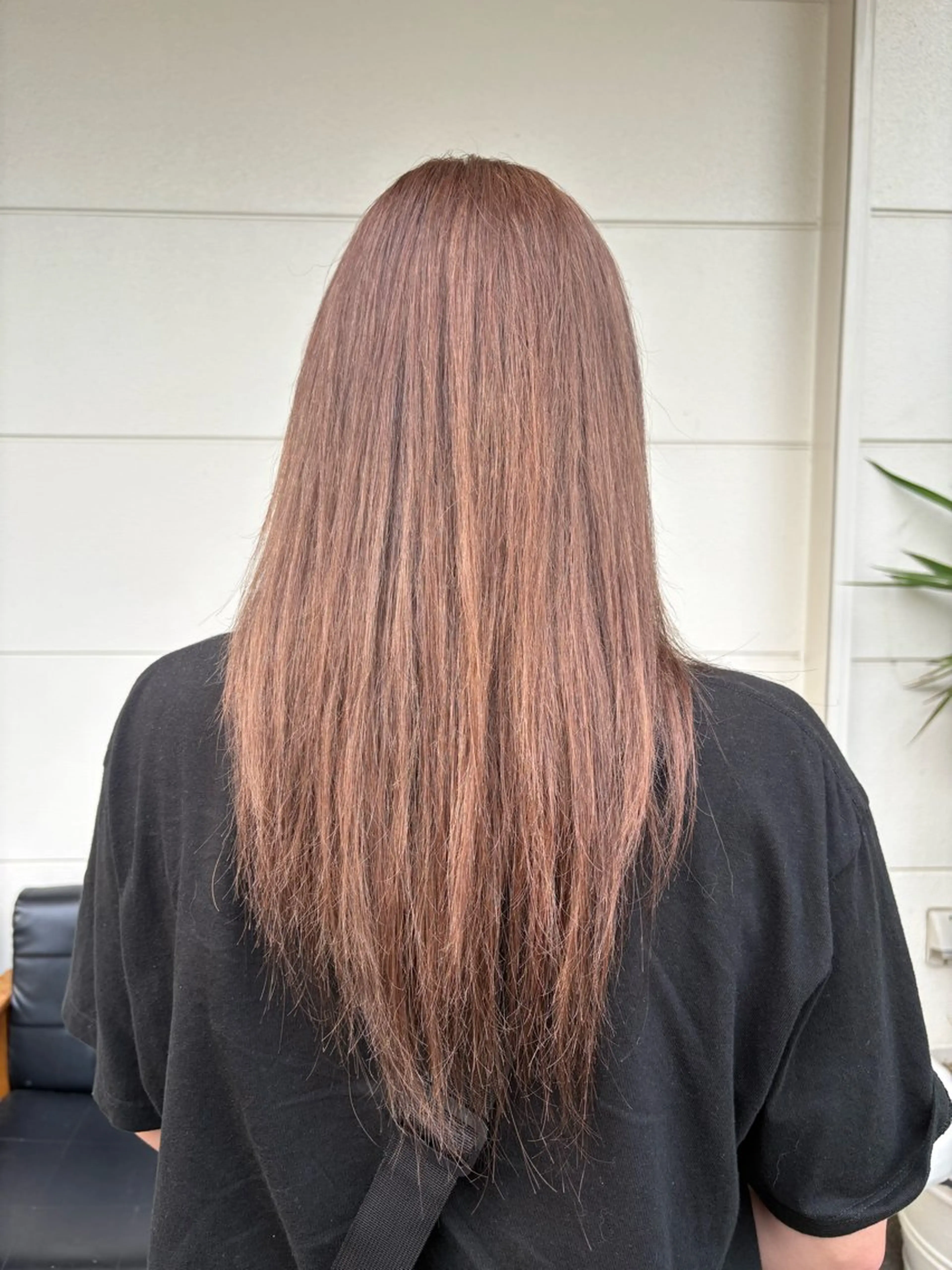 ロング ヘアカラー トリートメント 田中 希のヘアスタイル