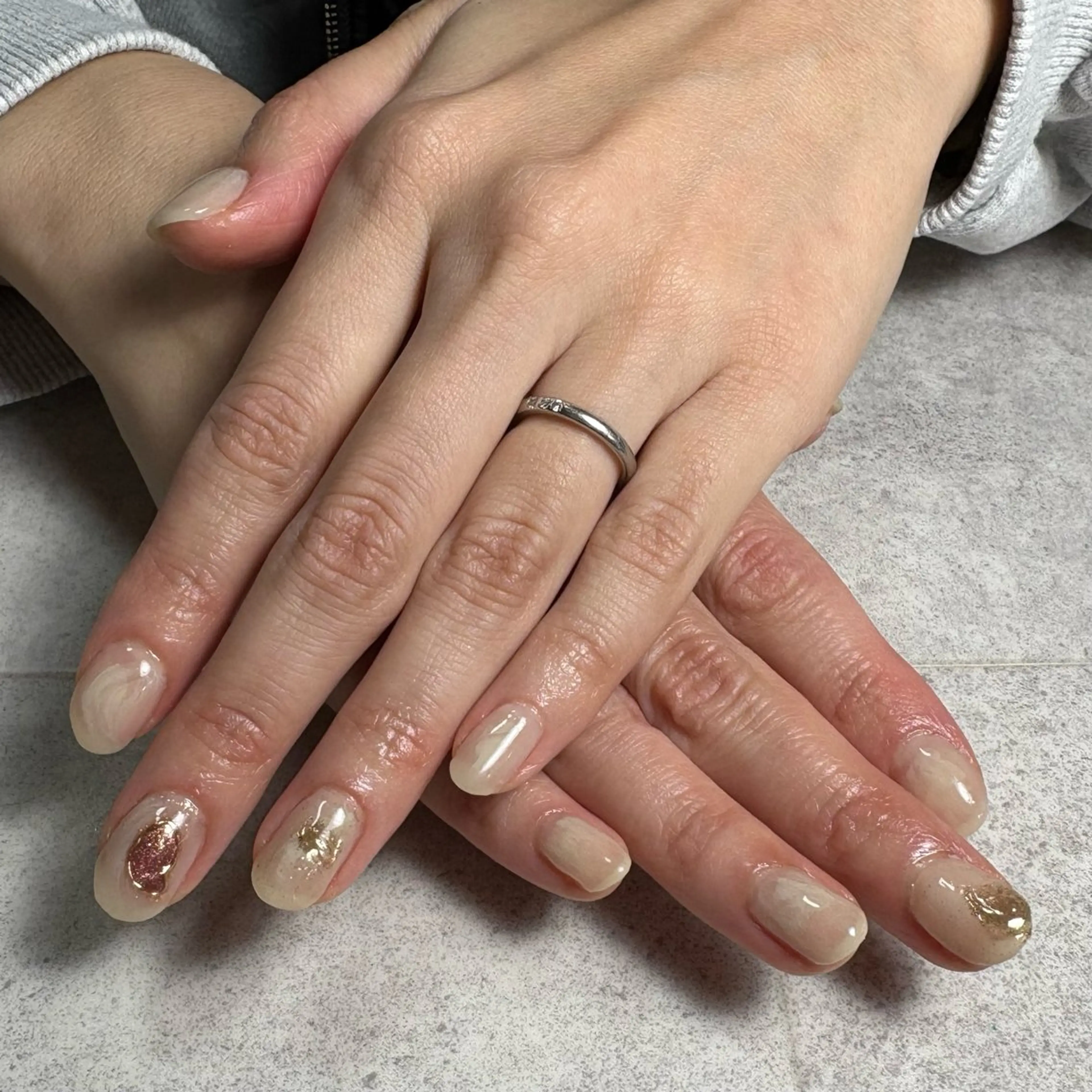 ネイル 持ち込み ニュアンスネイル Sepseeds. 🌱のネイルデザイン