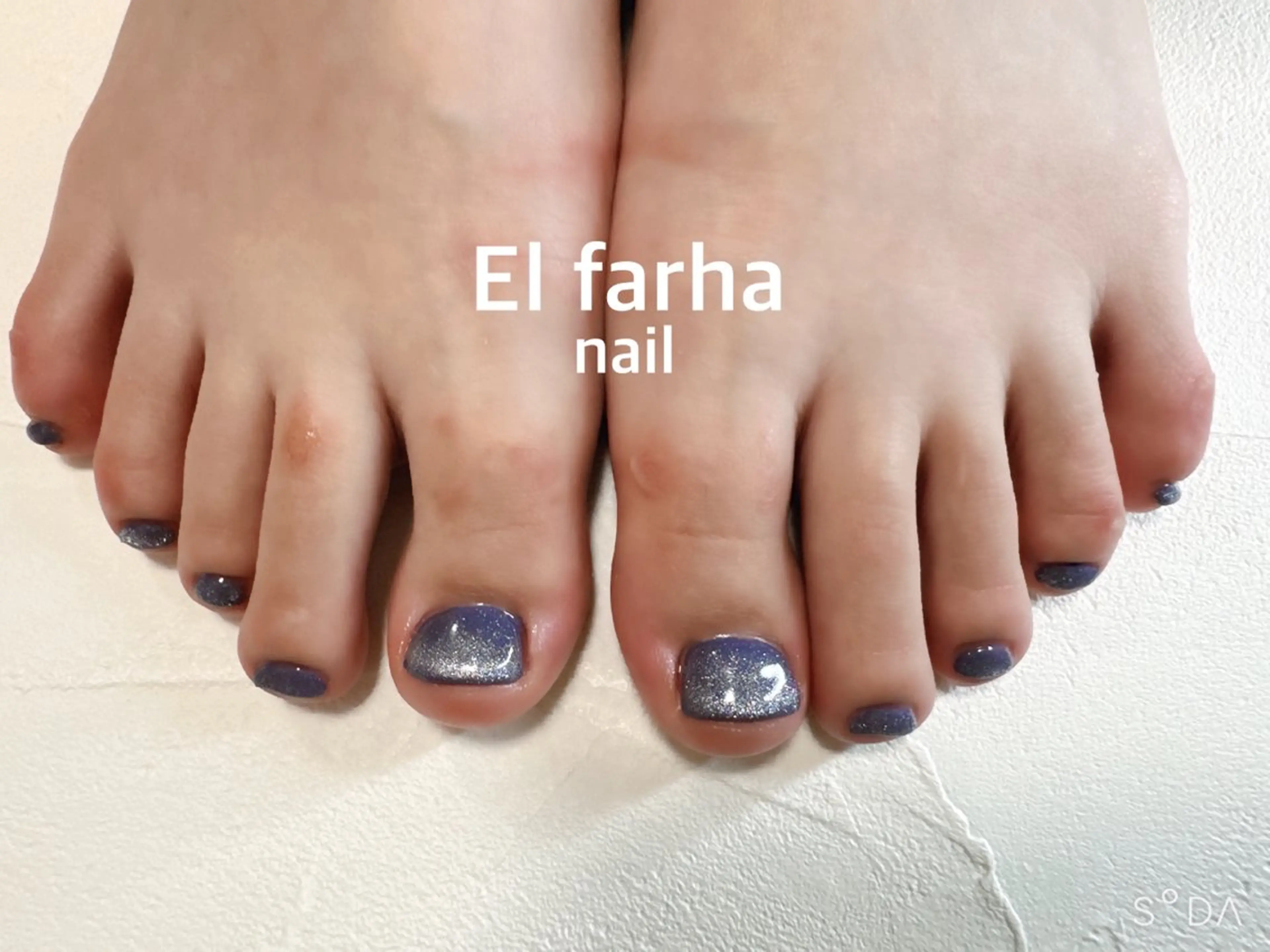 ネイル フットネイル El  Farha nailのネイルデザイン
