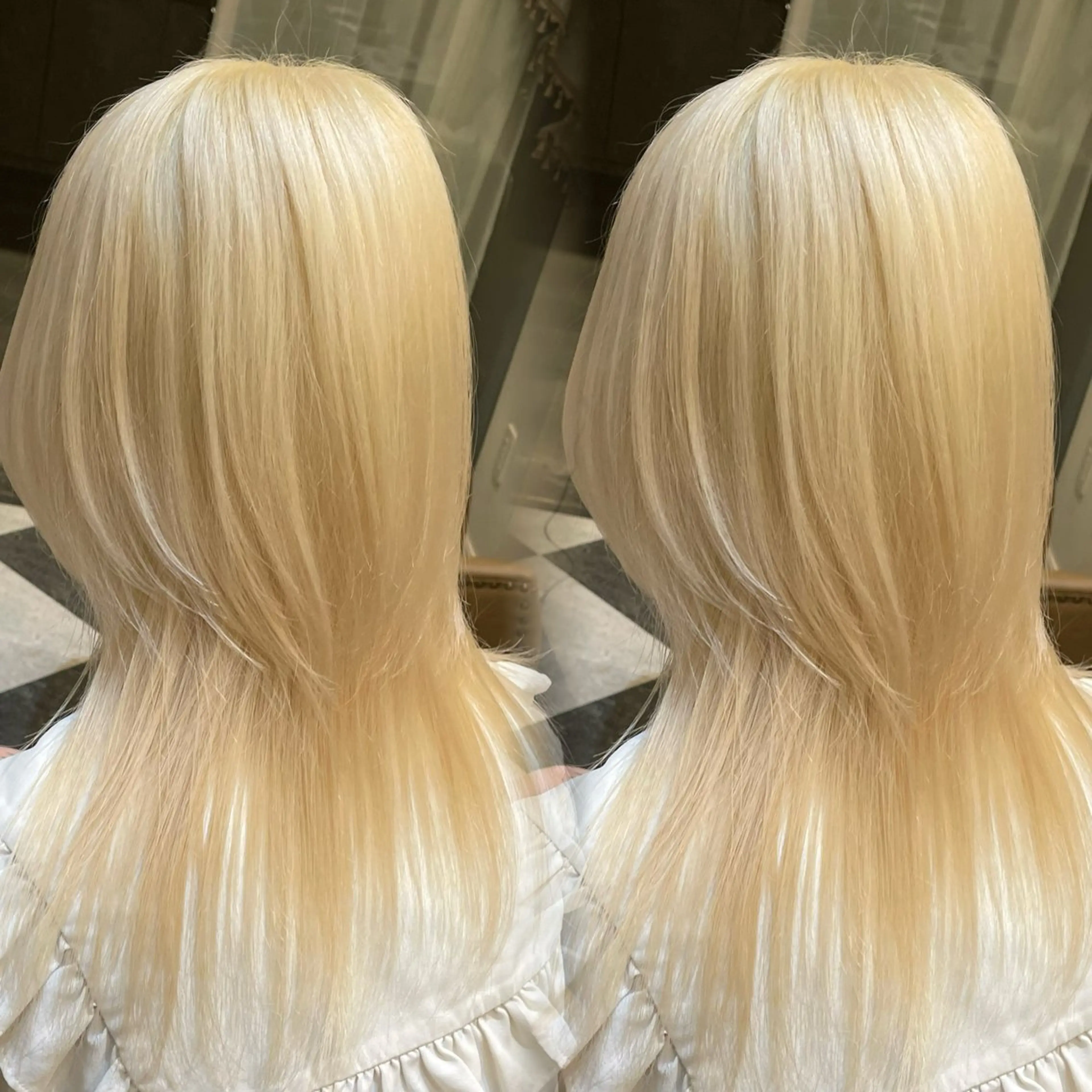 ミディアム カラー ヘアカラー トリートメント 髪質改善/美髪矯正 艶髪/Takutoのヘアスタイル