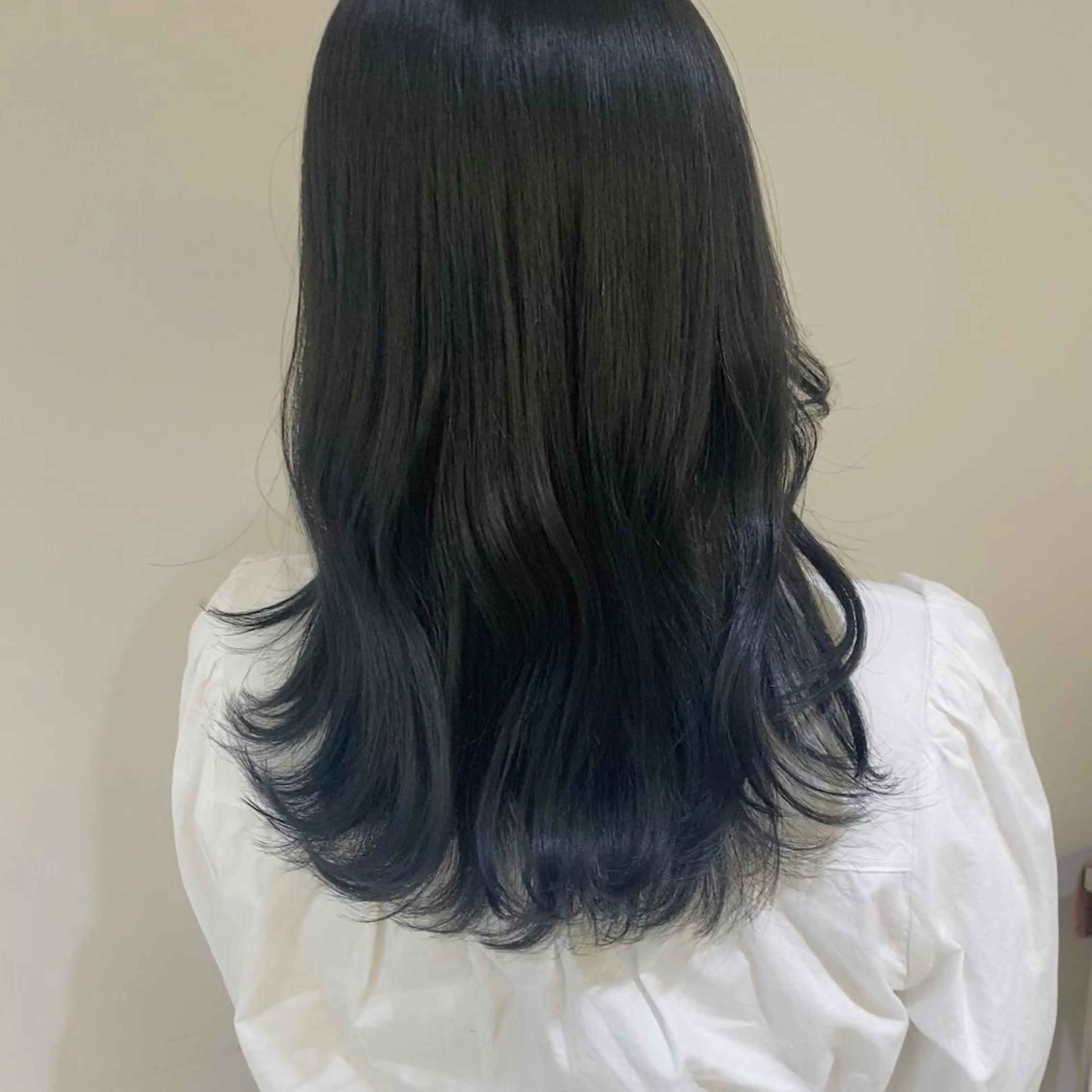 セミロング カット ヘアカラー トリートメント 吉原 みえのヘアスタイル