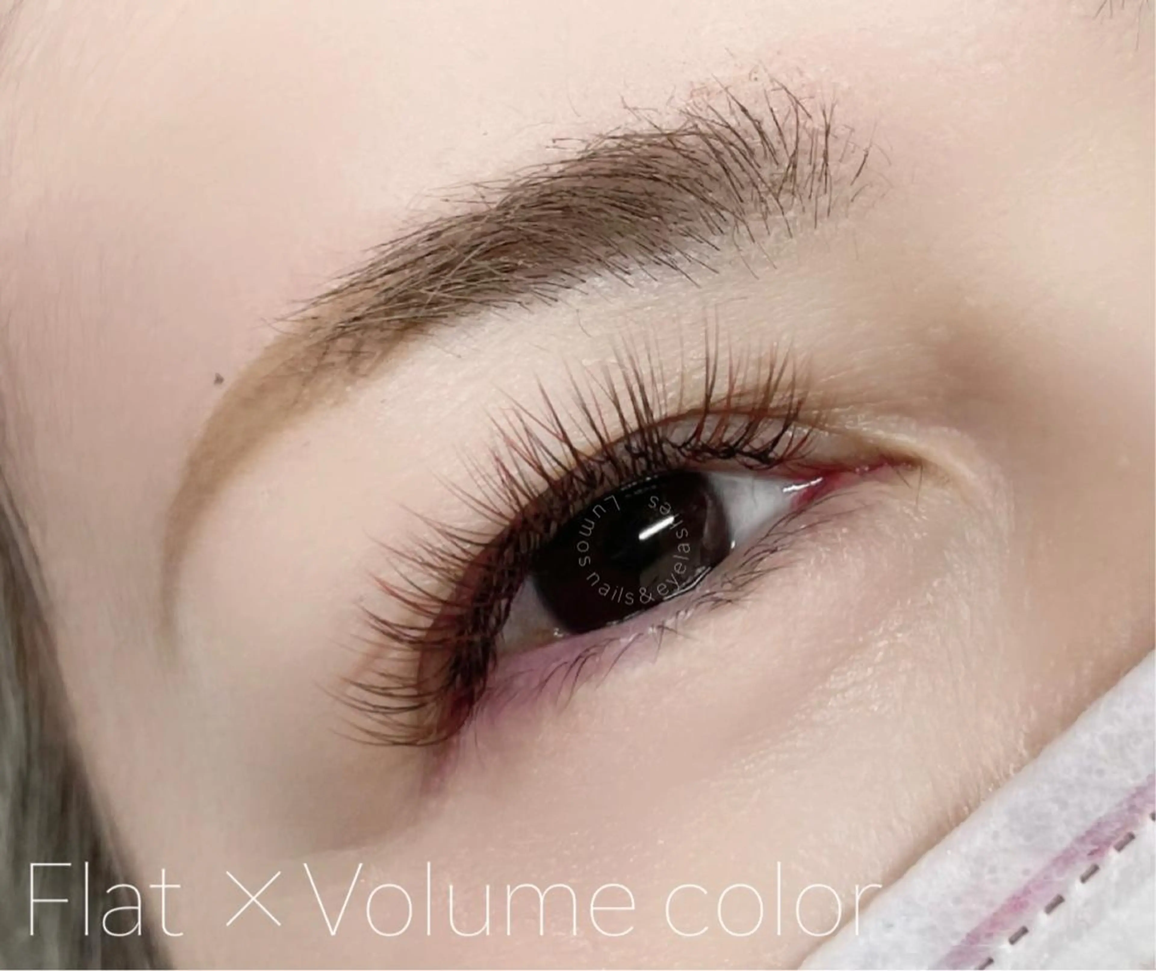 マツエク・マツパ フラットラッシュ ボリュームラッシュ Lumos nail&eyelash所属・Lumos Ayakaのマツエク・マツパデザイン