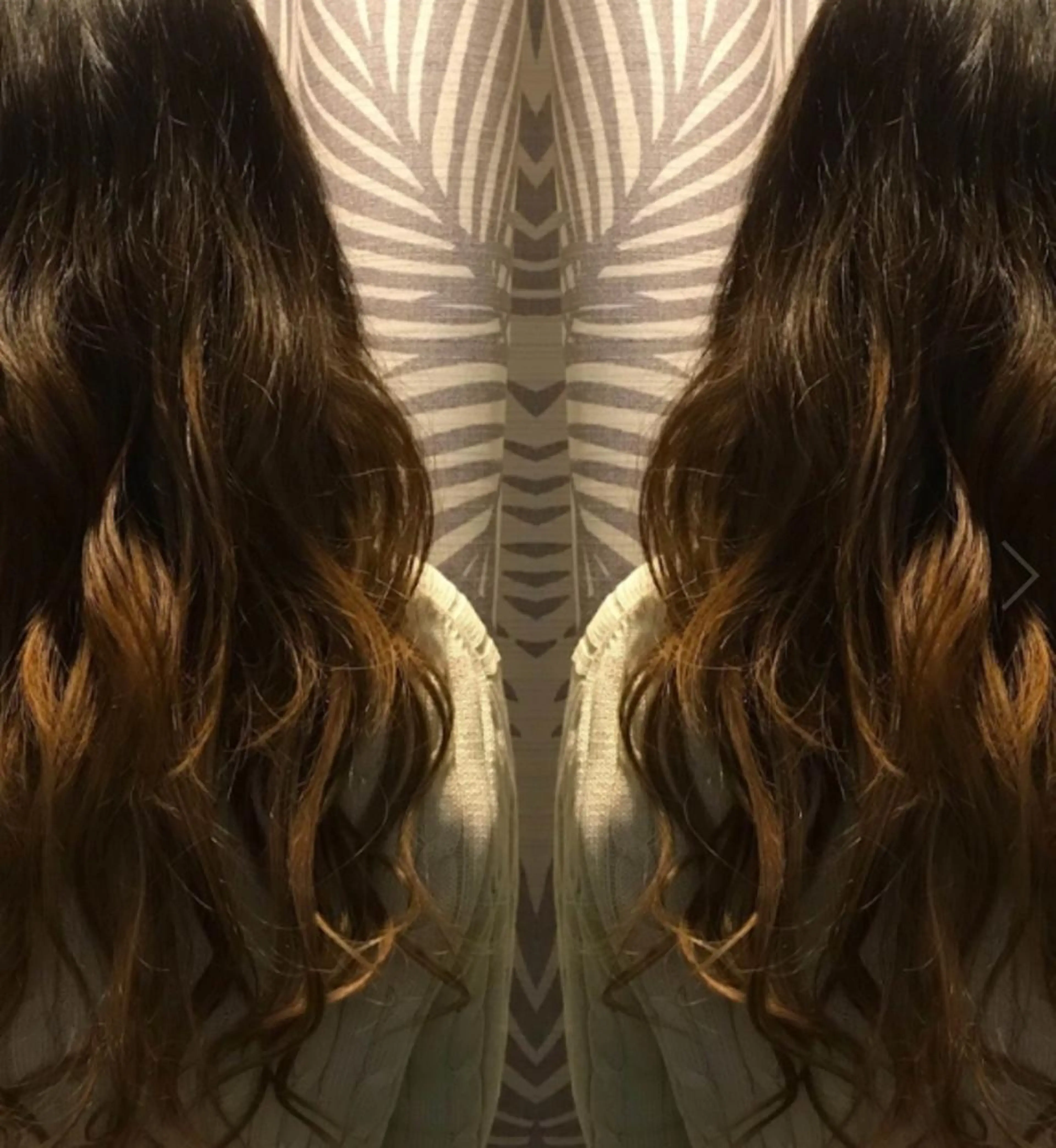 ロング カラー パーマ ヘアアレンジ R3 Eyelash RSKのマツエク・マツパデザイン