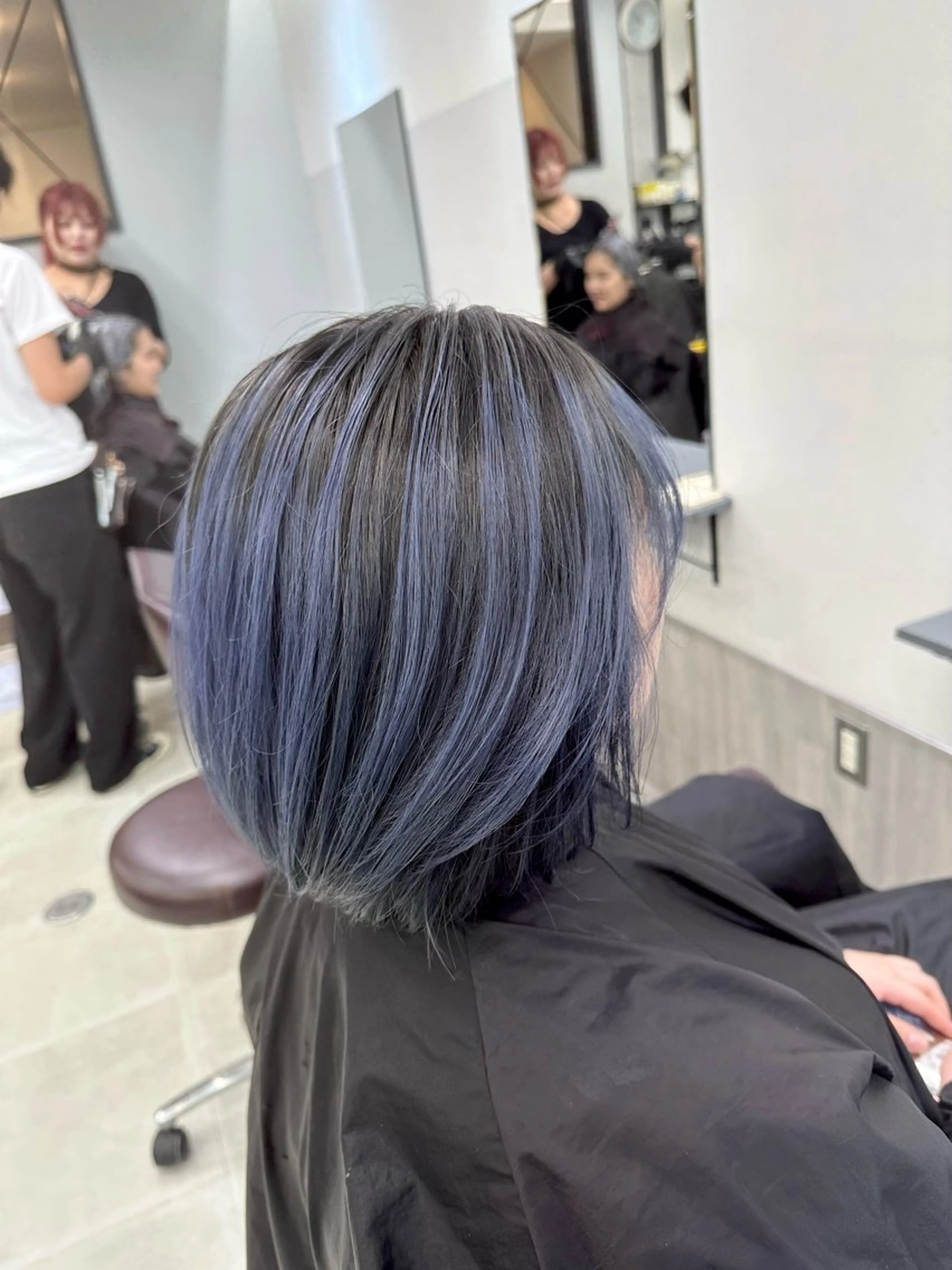 ショート カラー カット ヘアカラー トリートメント 誠也/唯一無二の ルーツカラーのヘアスタイル