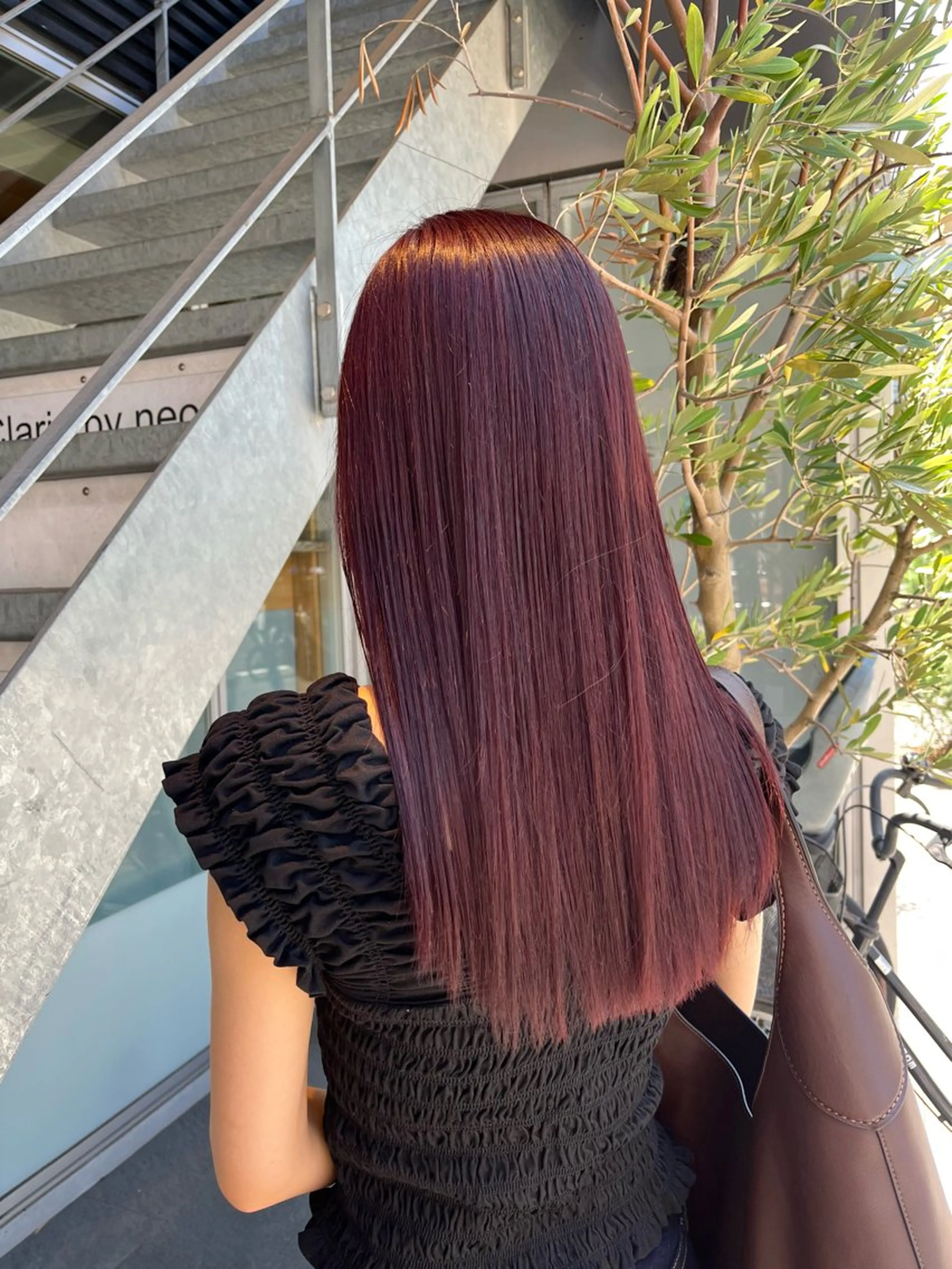 カラー イケハラ ナナミのヘアスタイル