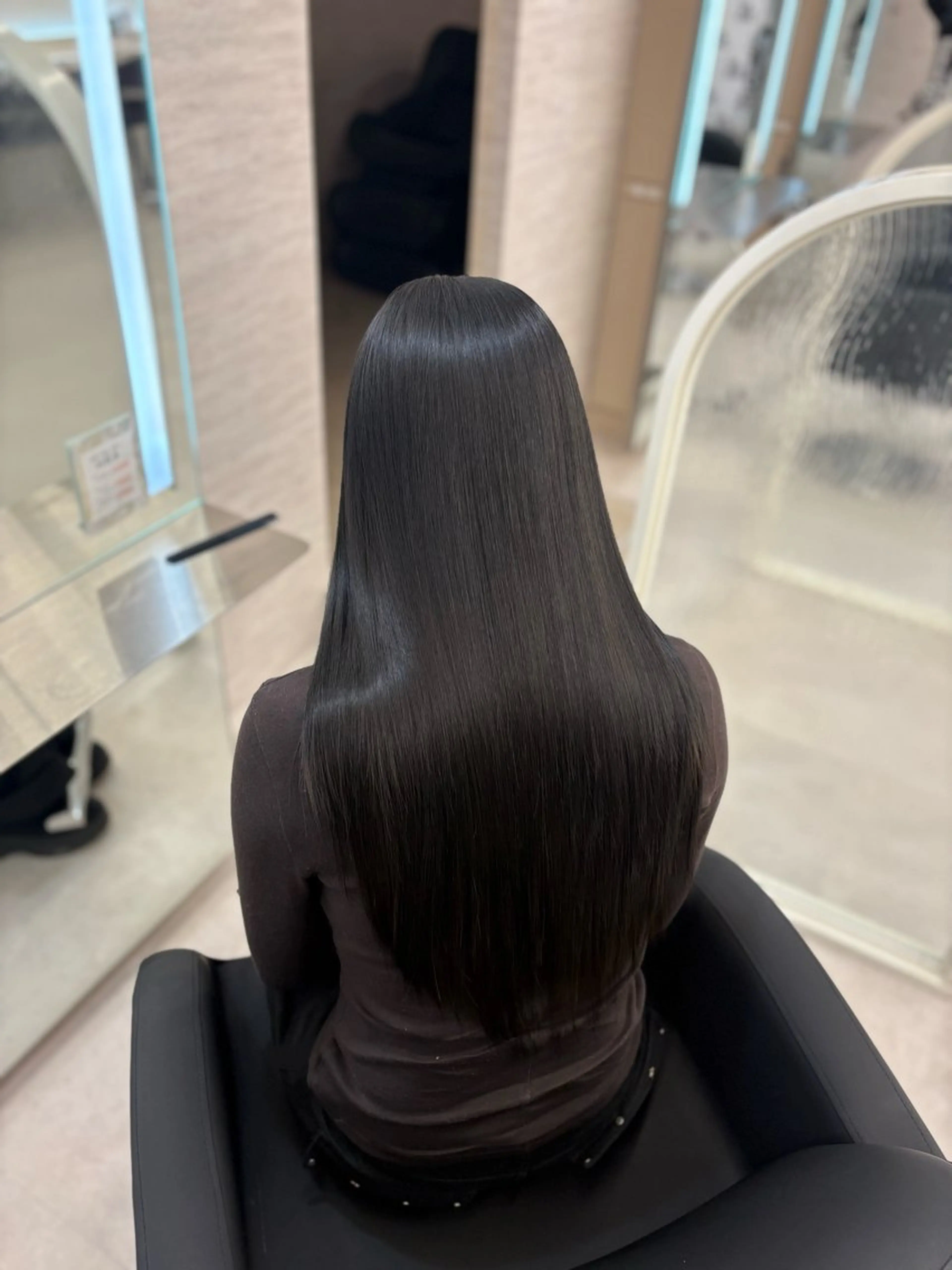 ロング カラー トリートメント JUNO韓国ヘア MIAN.⋆𝜗𝜚のヘアスタイル