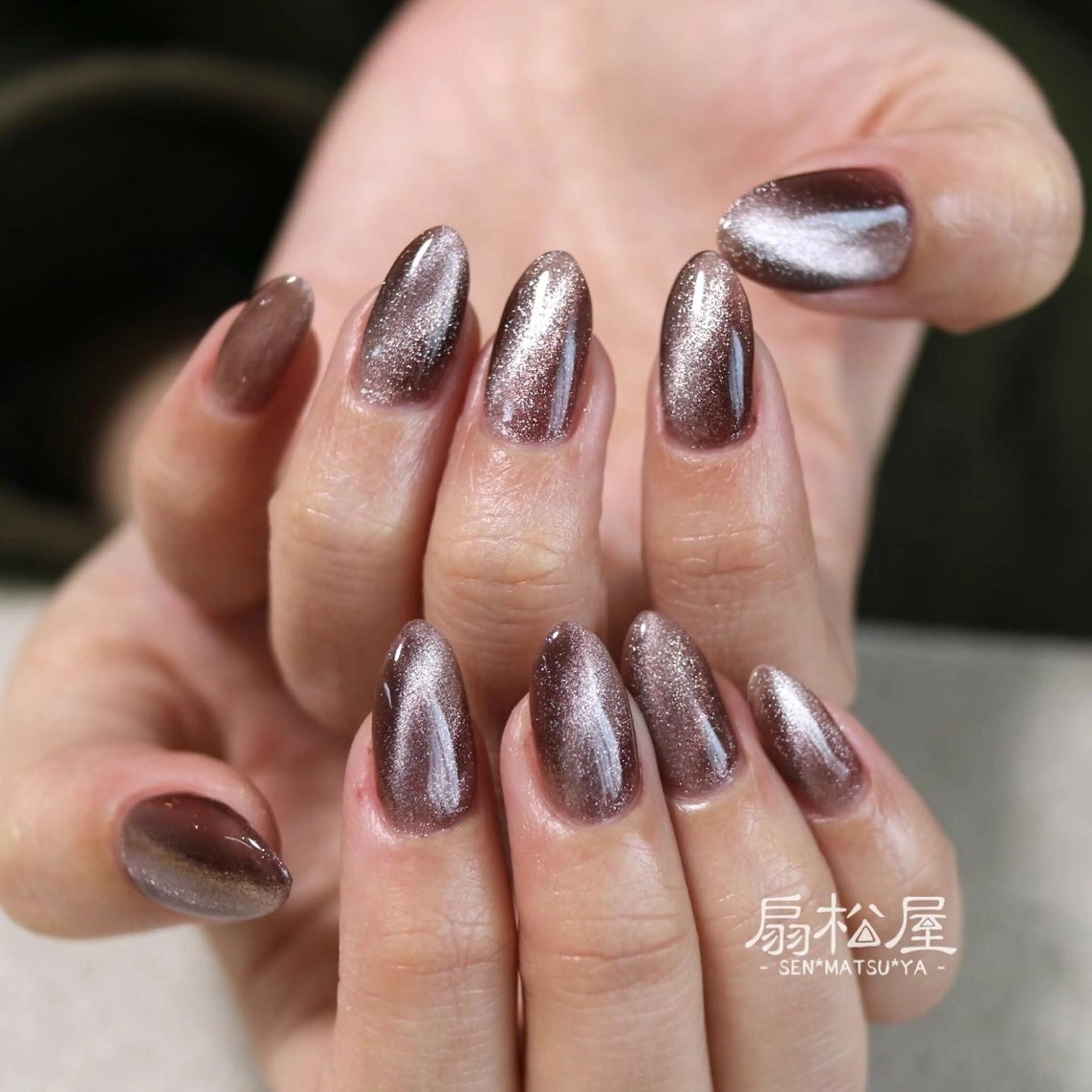 ネイル 扇松屋 marie.nのネイルデザイン