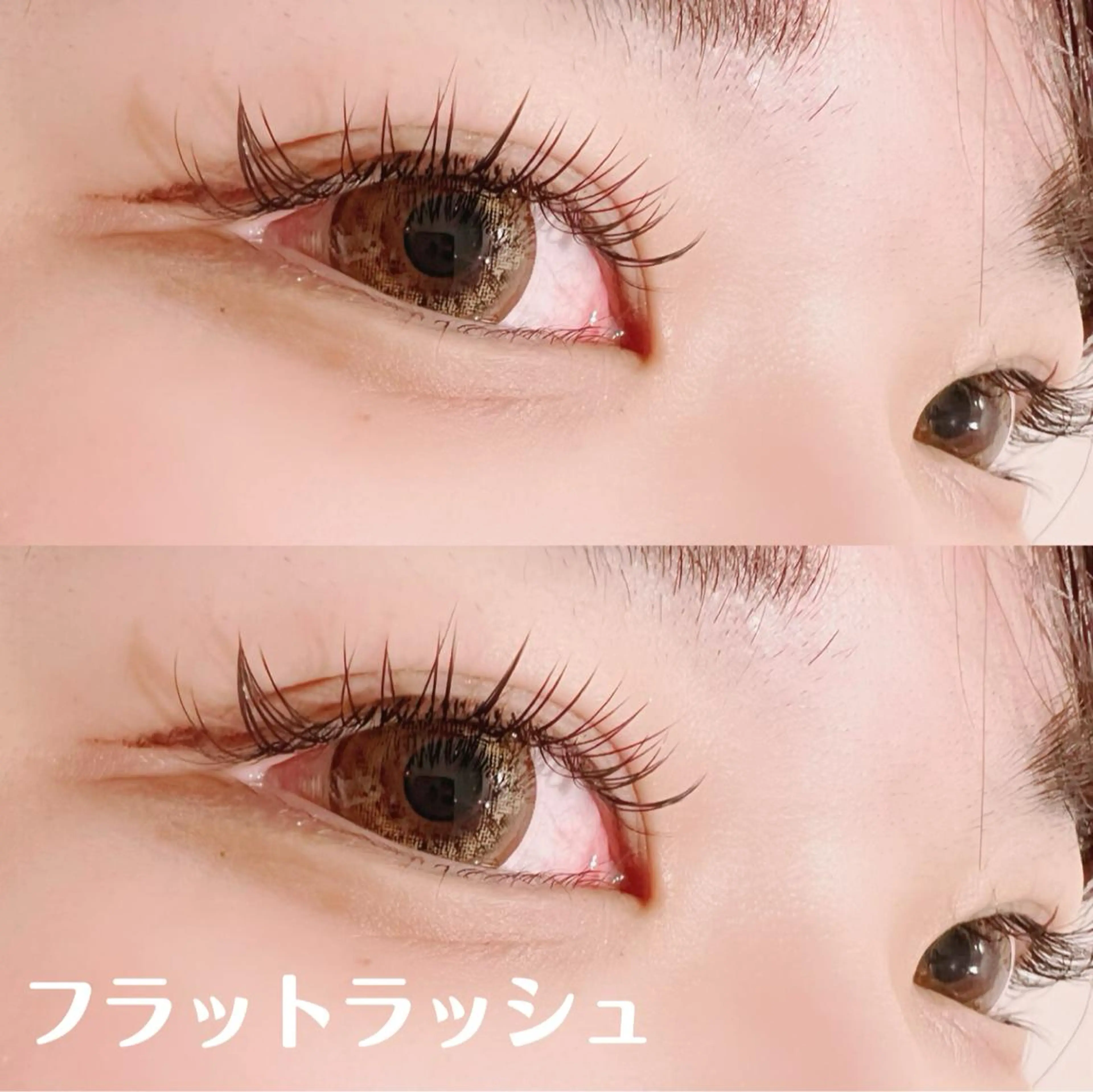マツエク・マツパ KNACK eye lash RISAのマツエク・マツパデザイン