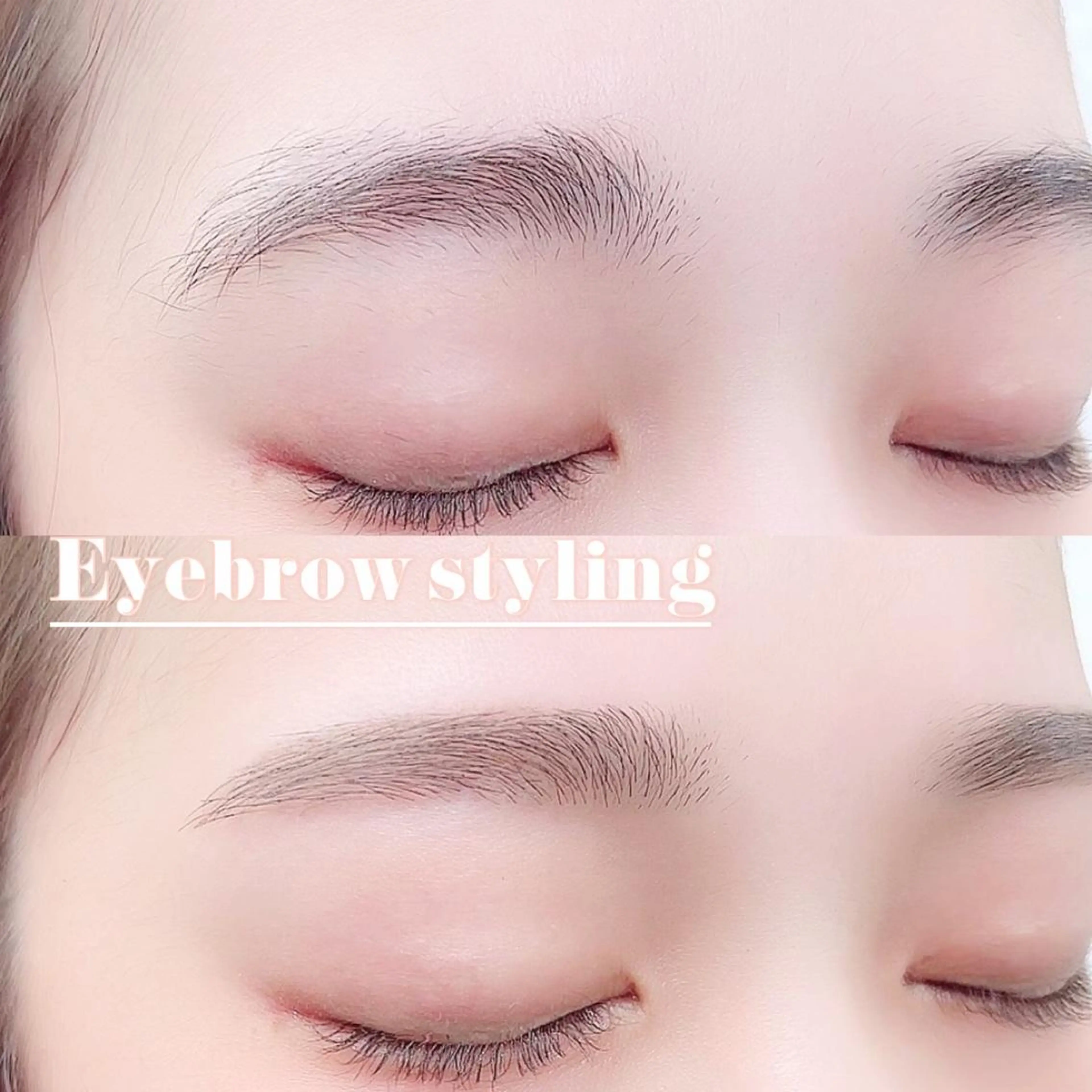 【初回限定モニター募集🌟】《SET メニュー》アイブロウスタイリング×アイブロウカラー[WAX・間引き込み］の写真