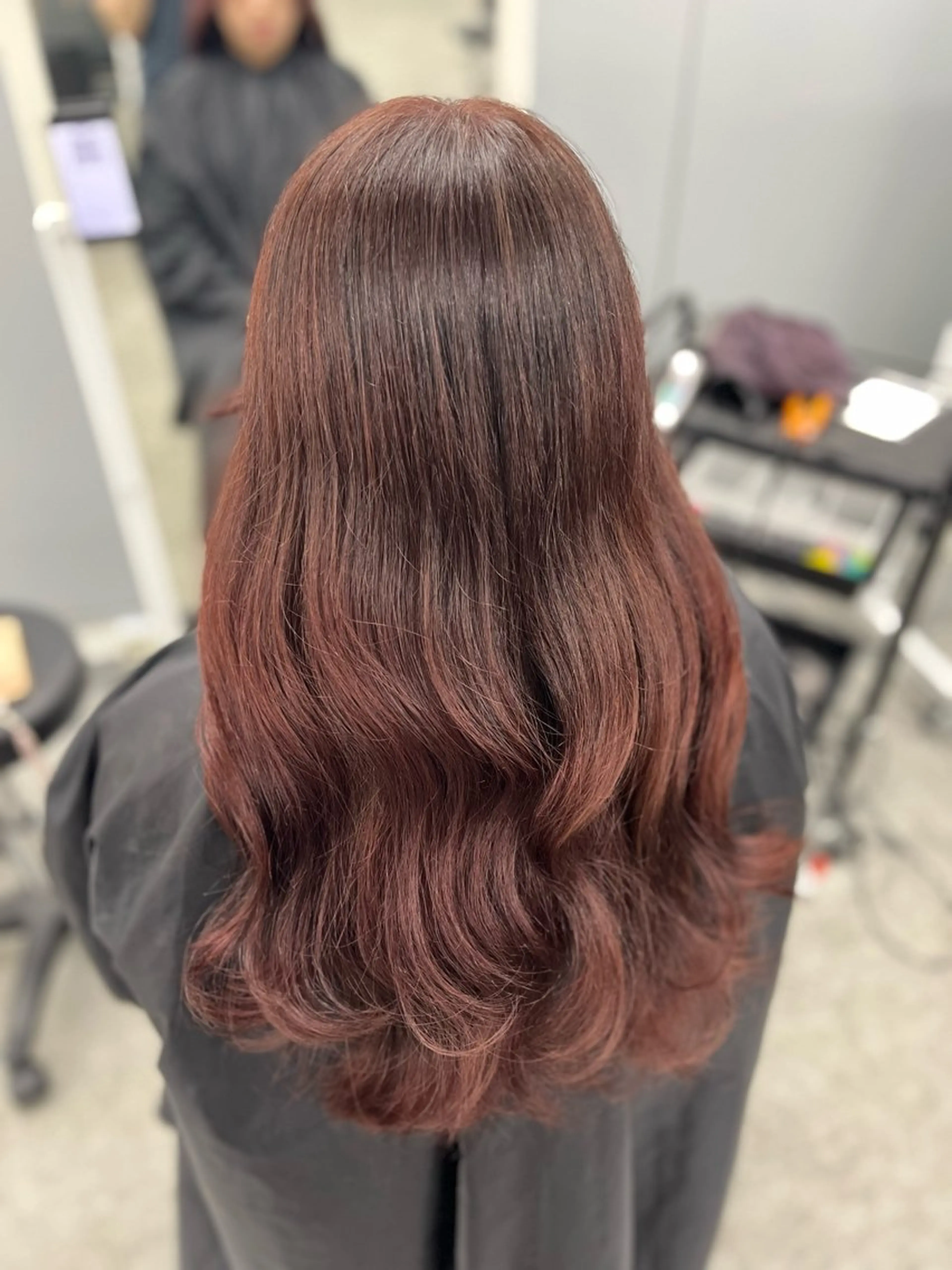 カラー ベージュ・ラベンダー カラー🎀りりのヘアスタイル