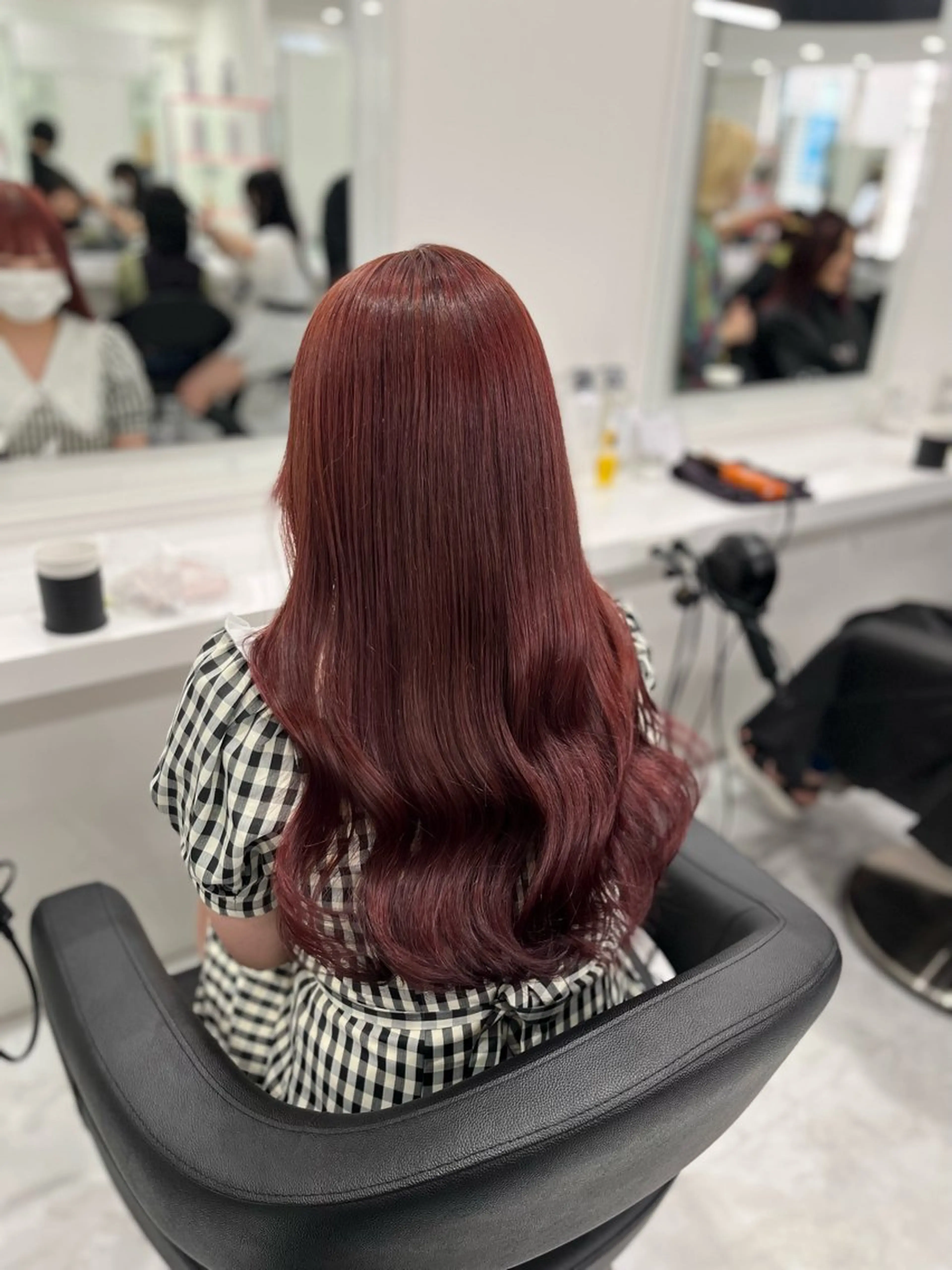 ロング ダメージレスハイ トーン💖kanonのヘアスタイル