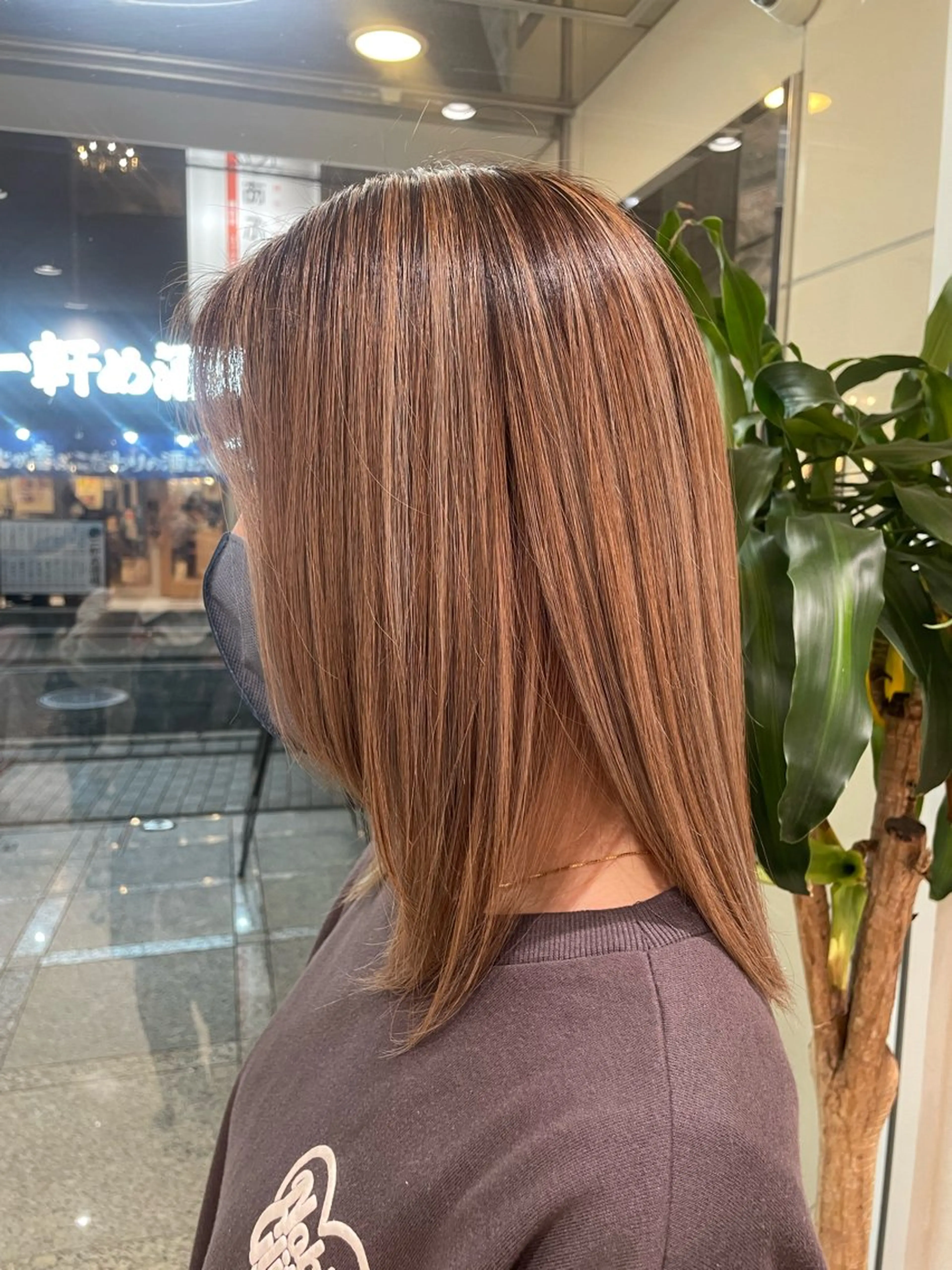 ロング レイヤー×ハイライト 🌷RINA🌷のヘアスタイル