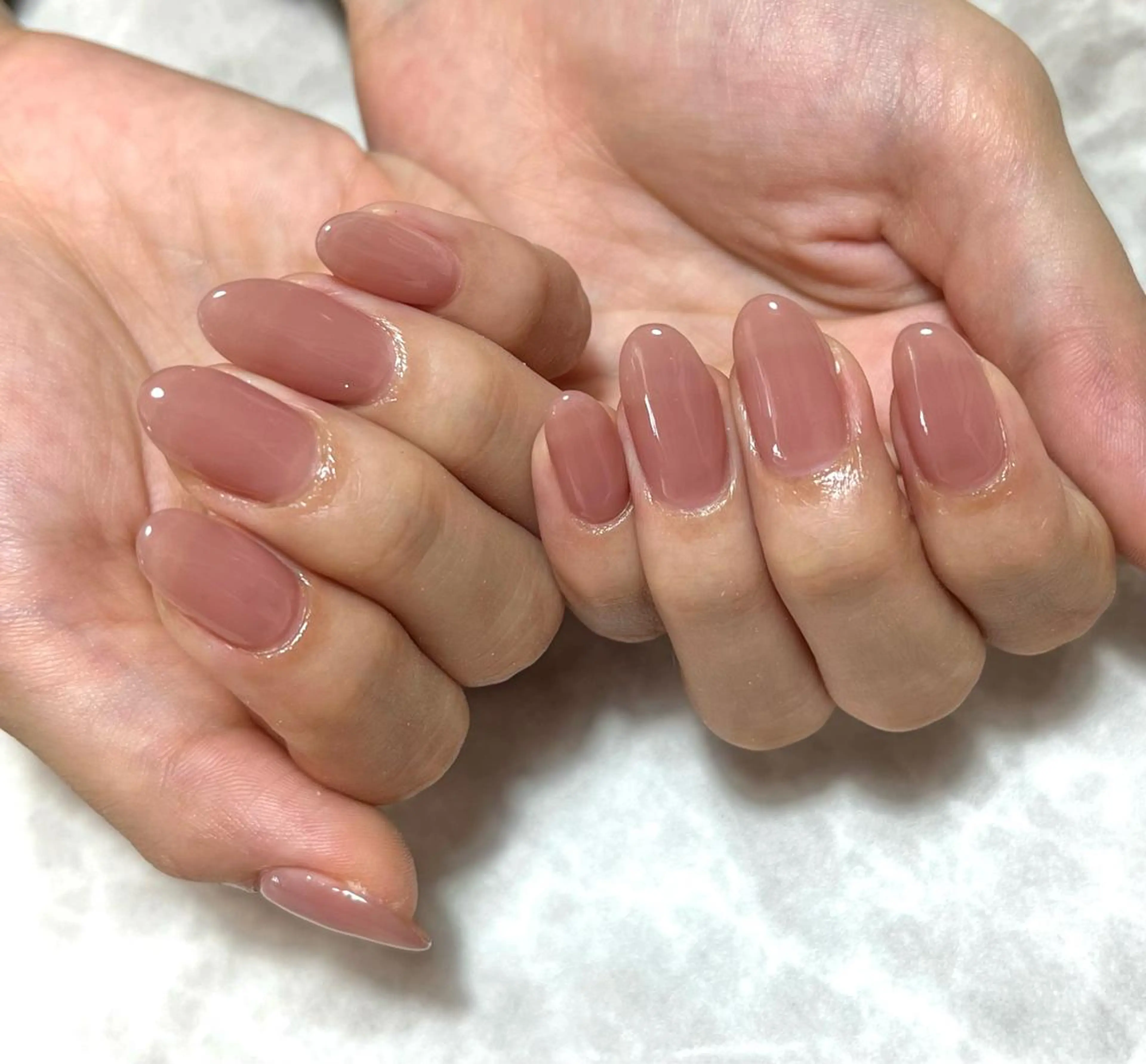 ネイル ジェルネイル キラキラネイル 韓国ネイル オフィスネイル ワンカラーネイル nails' it...のネイルデザイン