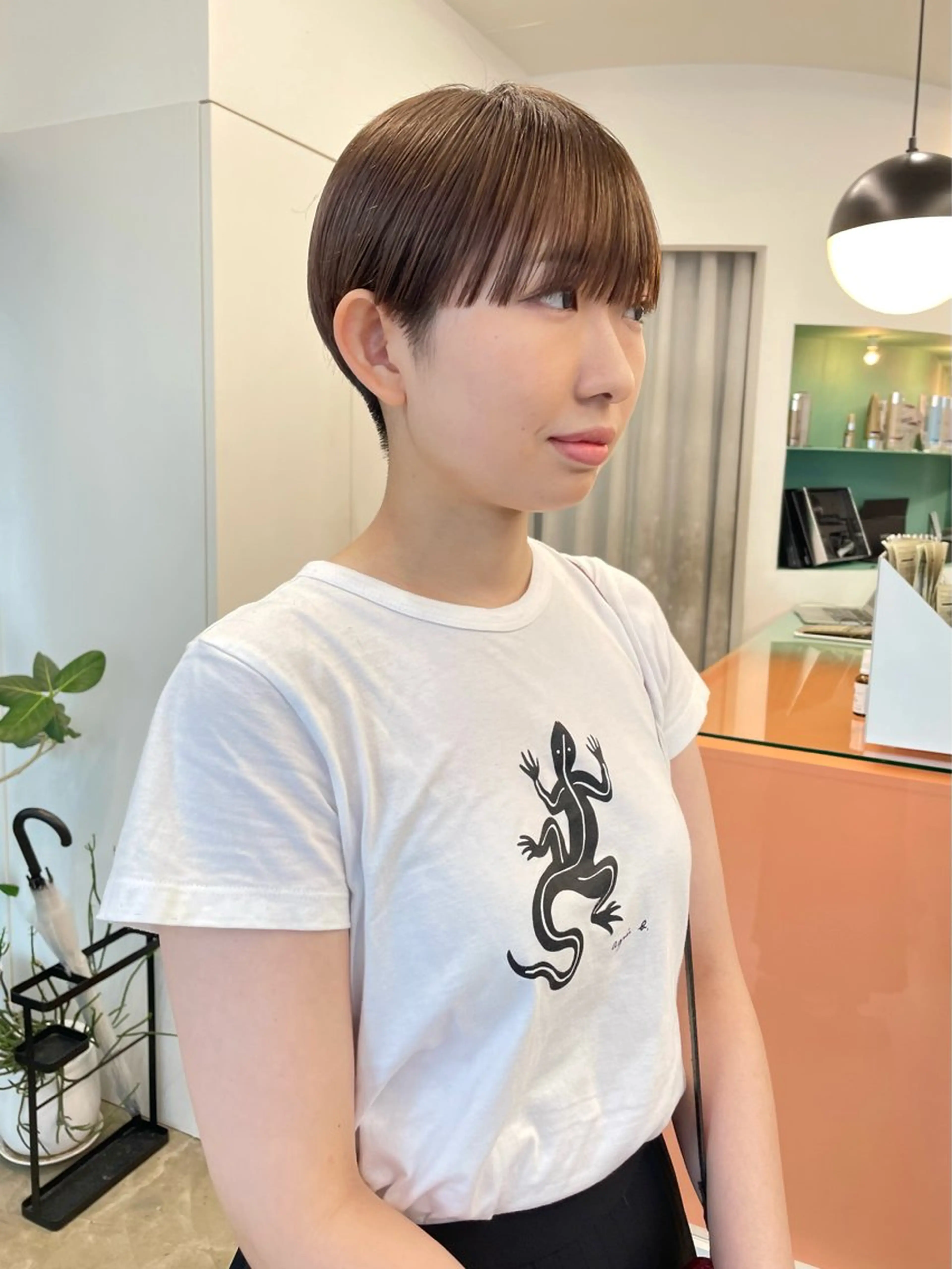 ショート カラー pole所属・【pole】 minaのヘアスタイル