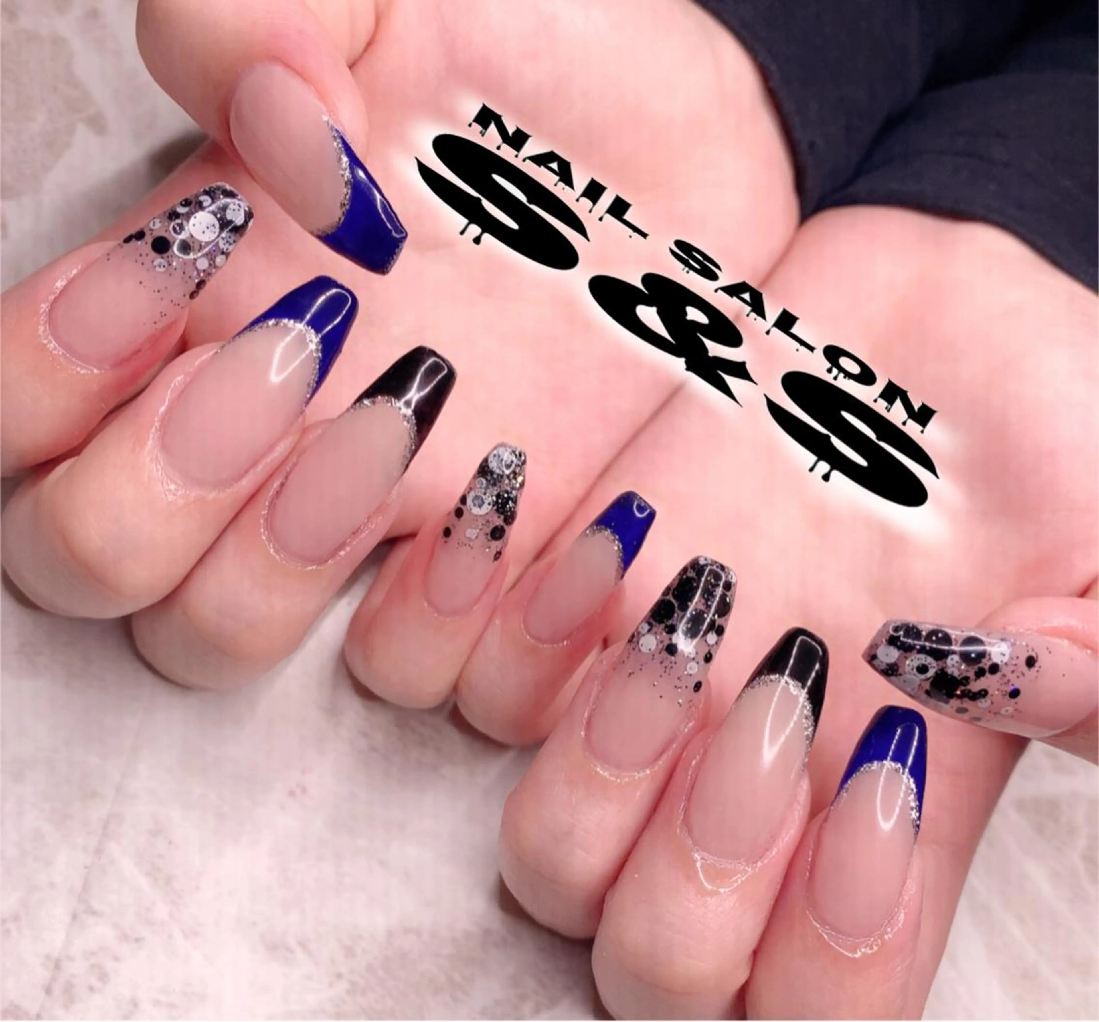 ネイル 長さ出し メンズネイル 持ち込み スカルプネイル S&S 村田小百合のネイルデザイン