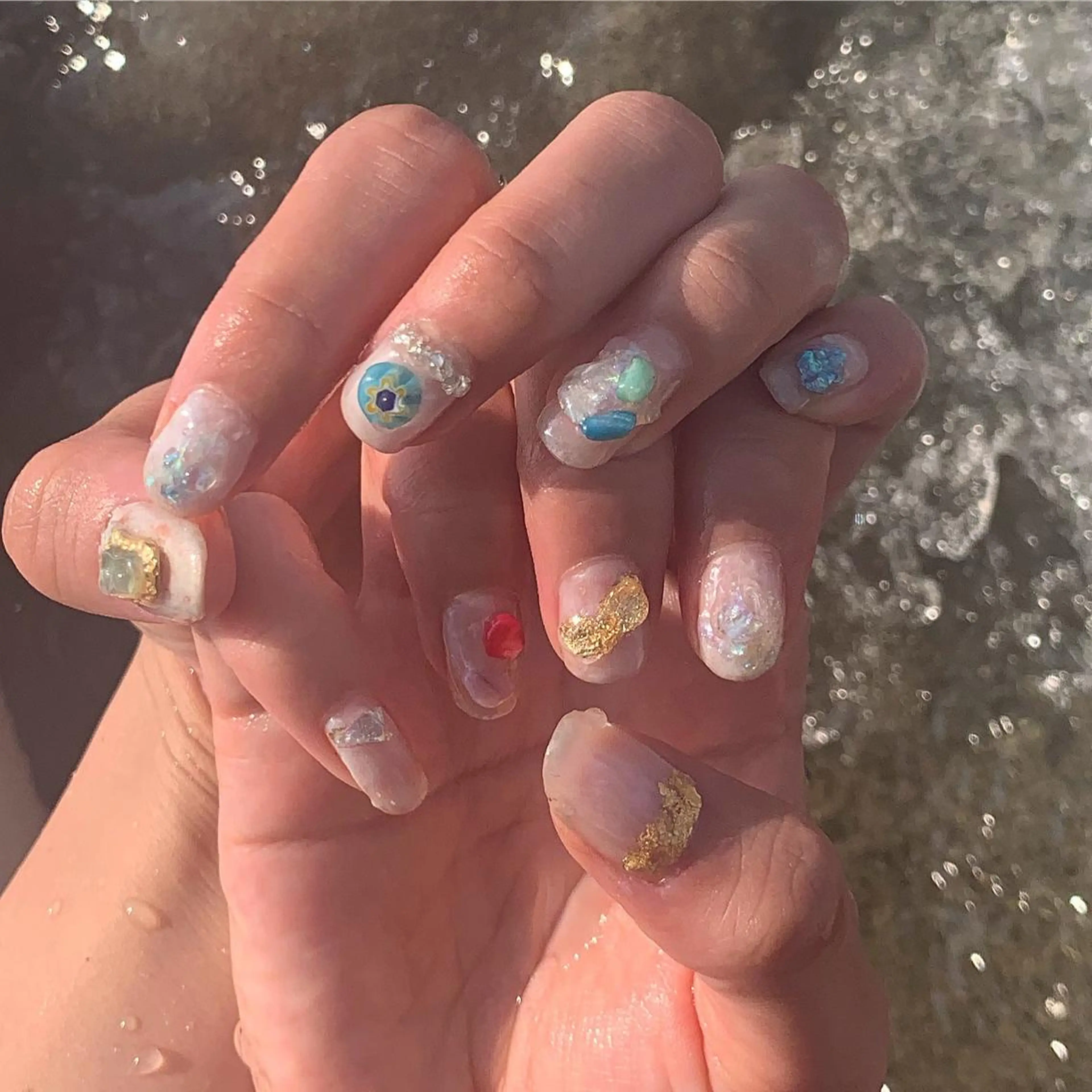 ネイル 平野葵🎀 hair/nailのネイルデザイン