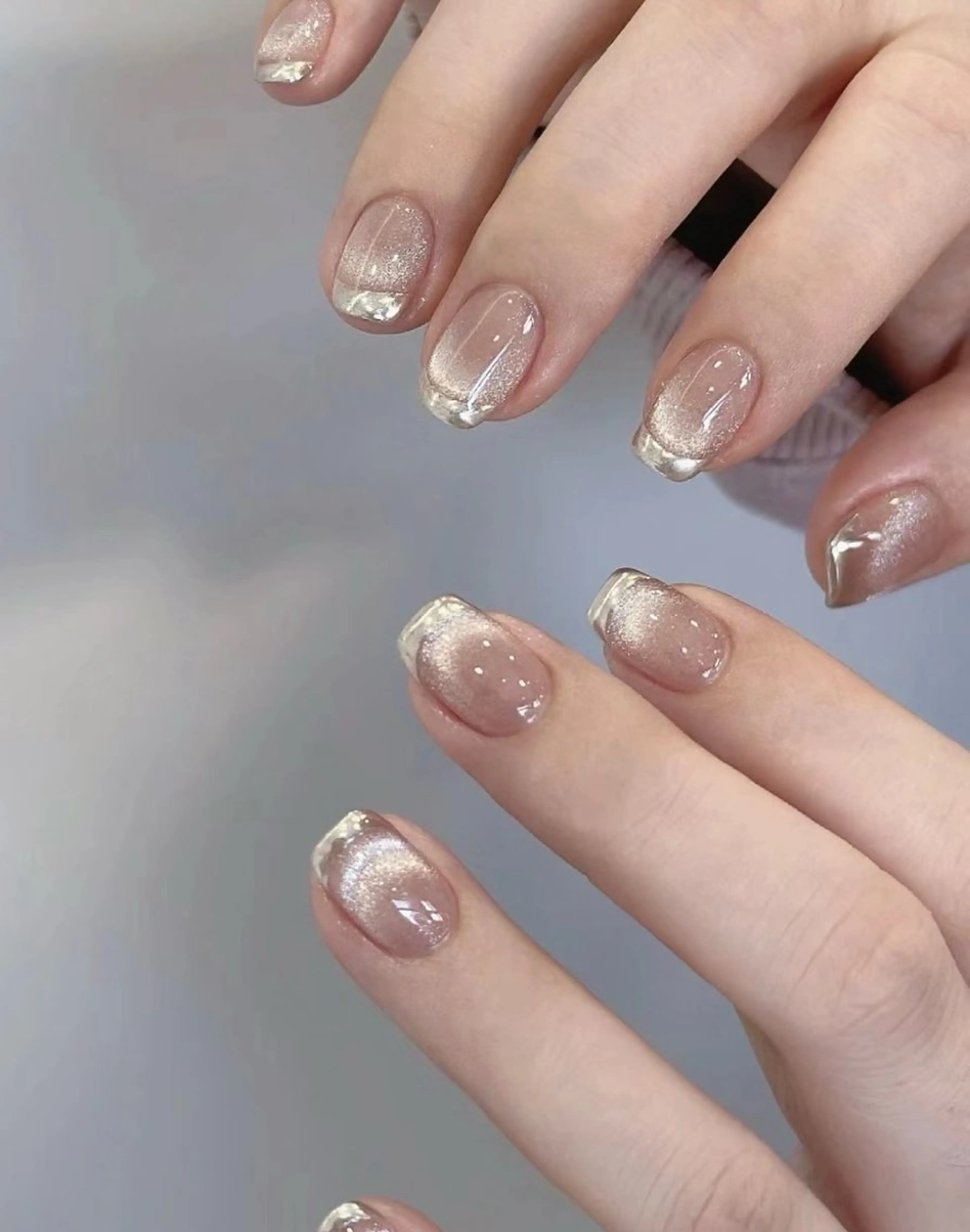 ネイル アートネイル チークネイル 長さ出し フットネイル ジェルネイル ラッキーネイルサロン西川口東口店所属・山田 由奈のネイルデザイン