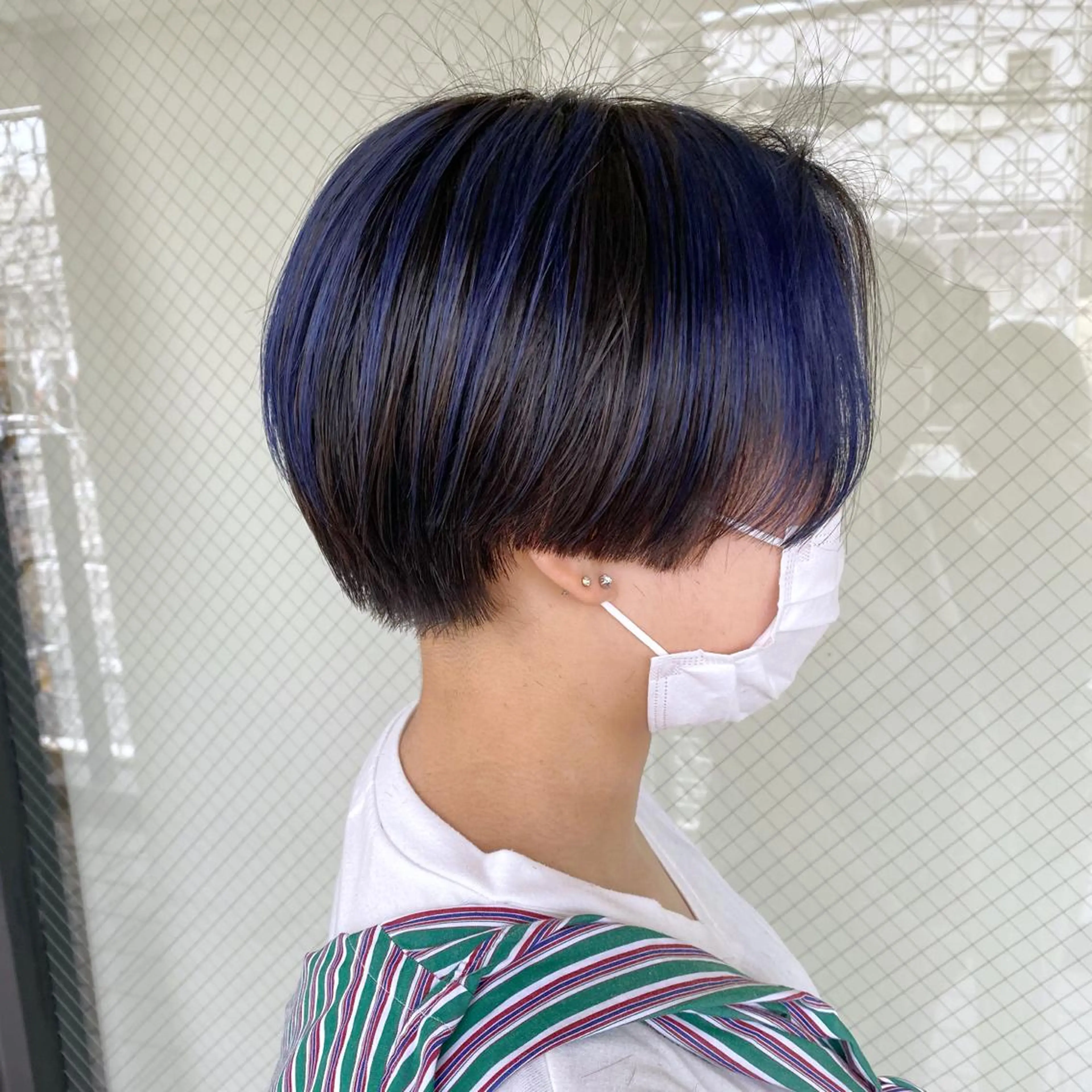 ショート カラー カット ヘアカラー トリートメント 進 詩織のヘアスタイル