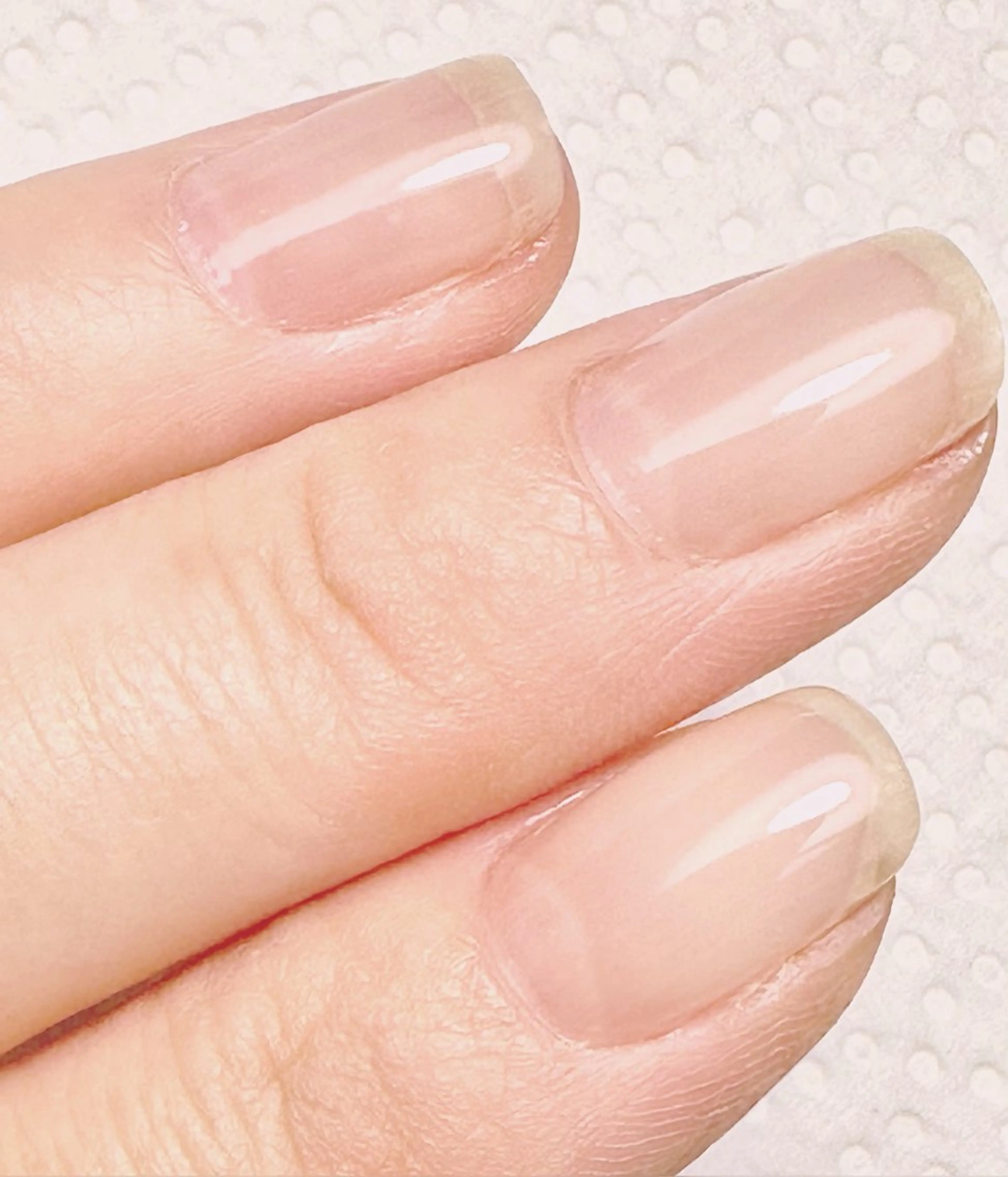 自爪育成 ☆クリアネイル(育成用オイル込み)  ※オフなし。ジェルがついてる方は事前に落としてからご来店ください。の写真