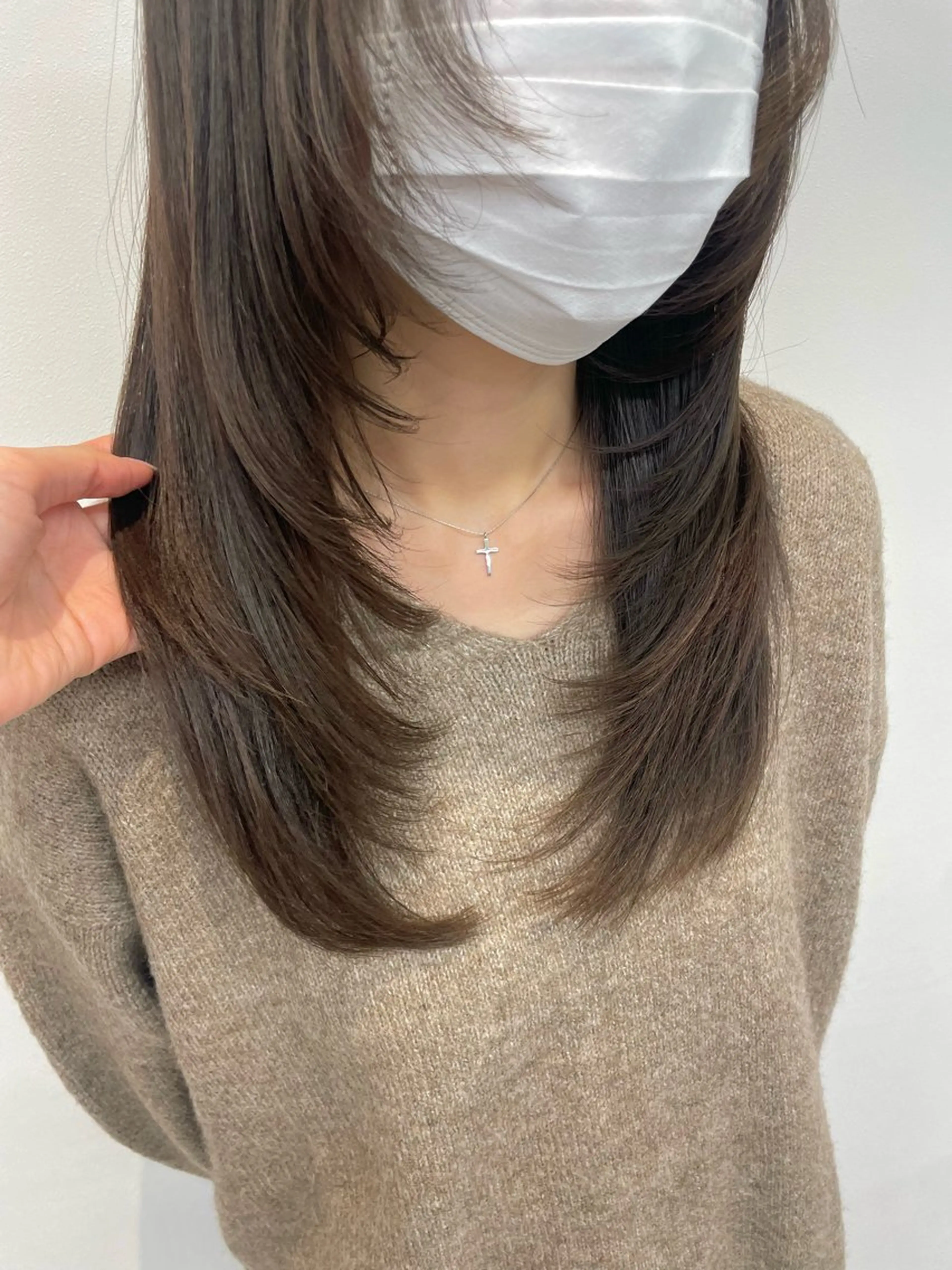 ロング カラー カット ヘアカラー 髪質改善🌱 高橋みなみのヘアスタイル