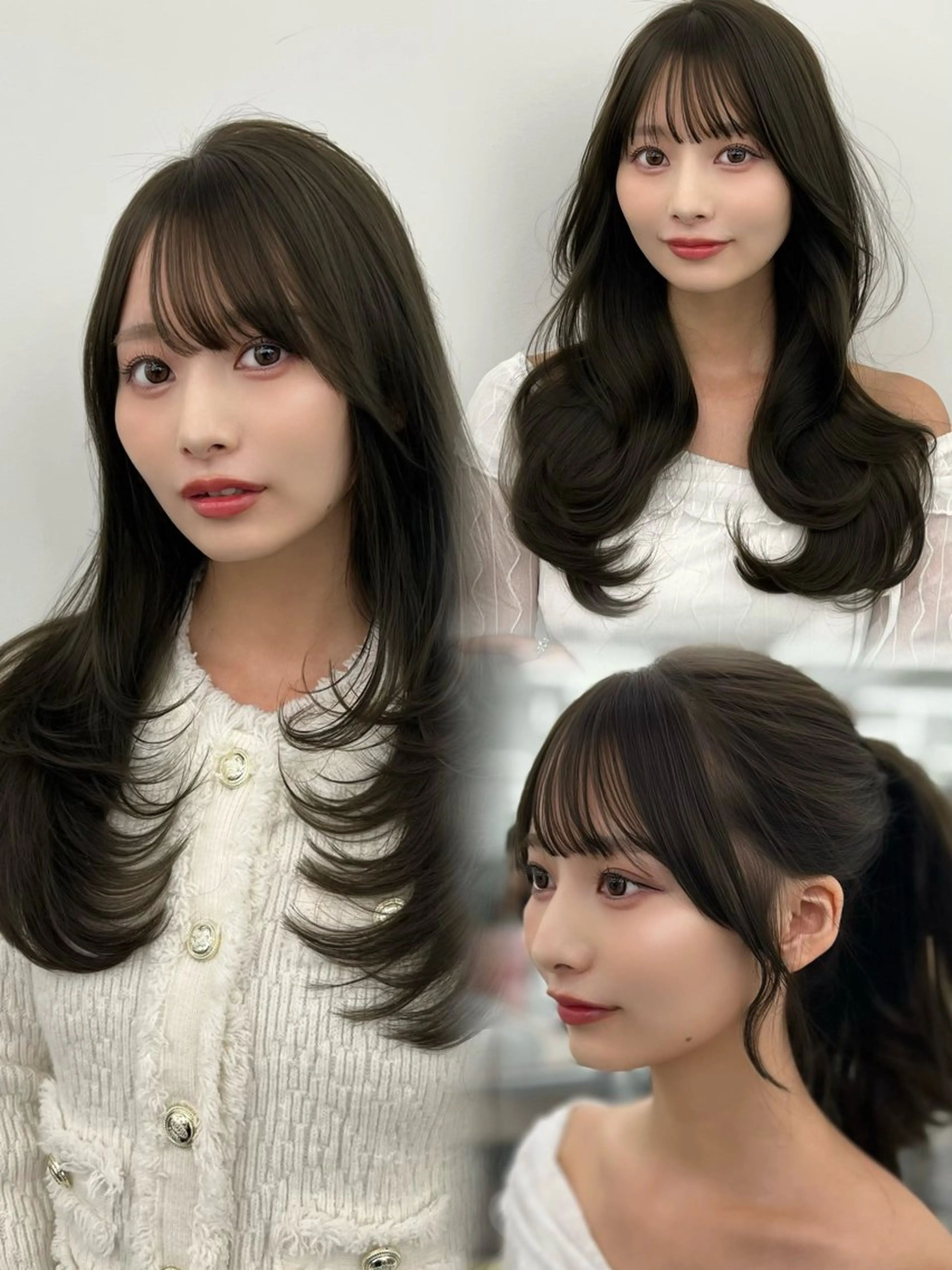 ロング カラー カット ヘアカラー トリートメント レイヤーカット顔周り /アレンジ伊藤彪真のヘアスタイル