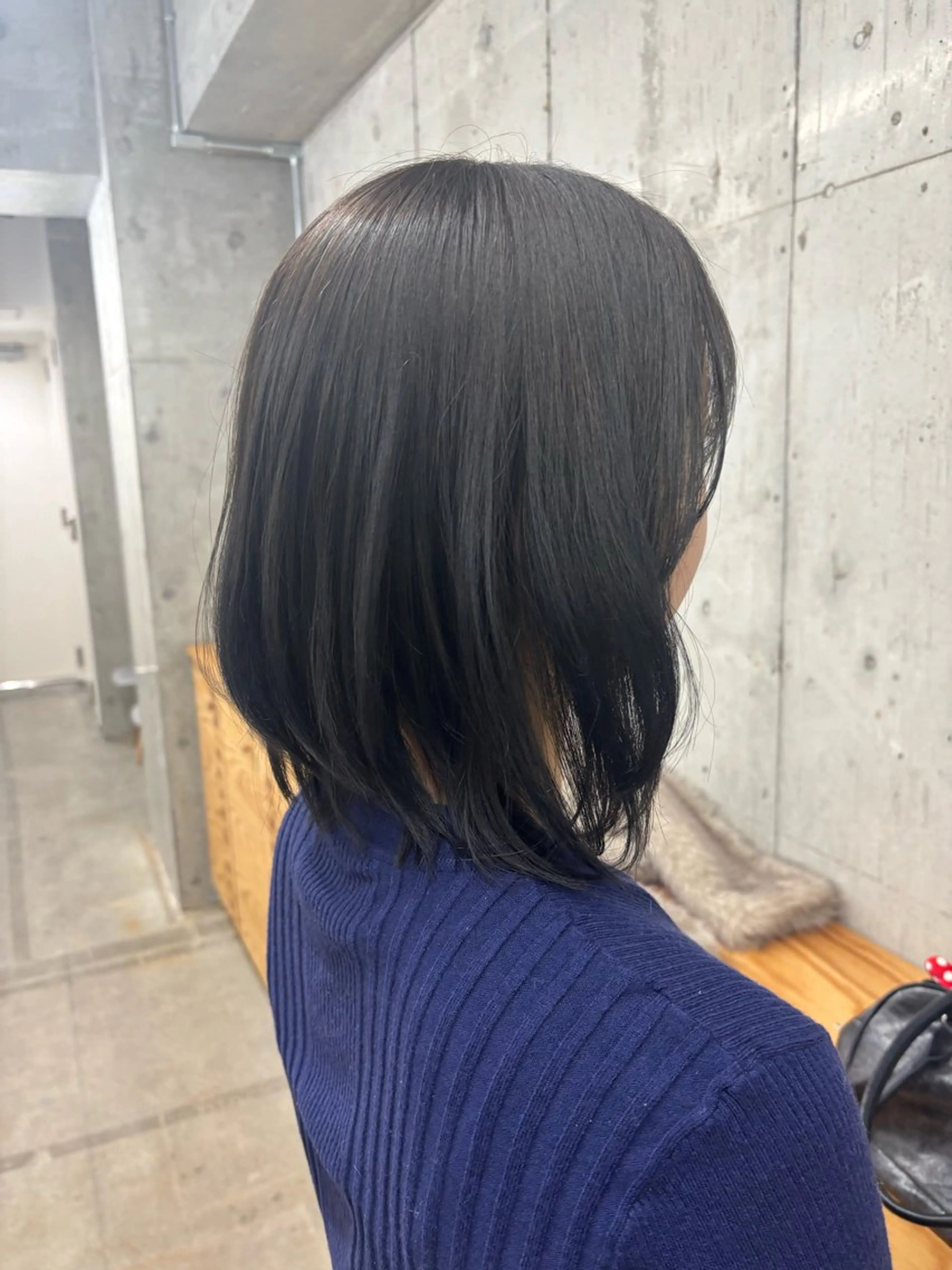 ミディアム カラー ブリーチ グレージュ ✨ブリーチなし透明感 ✨カラー💍Yuriのヘアスタイル