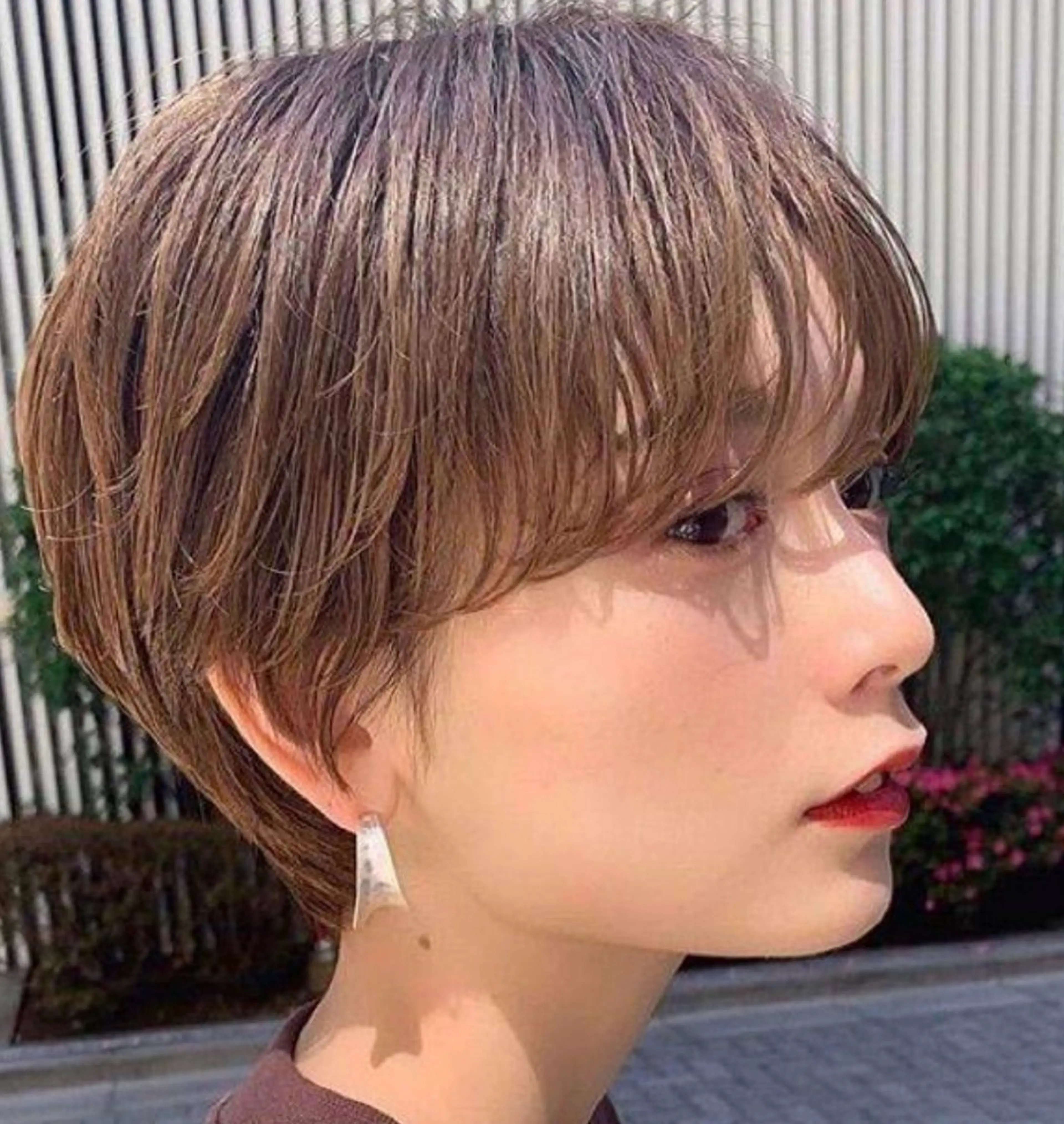 ショート カラー パーマ ヘアアレンジ メンズ カット ❤️可愛いハイトーン を造る❤️AKIRAのヘアスタイル