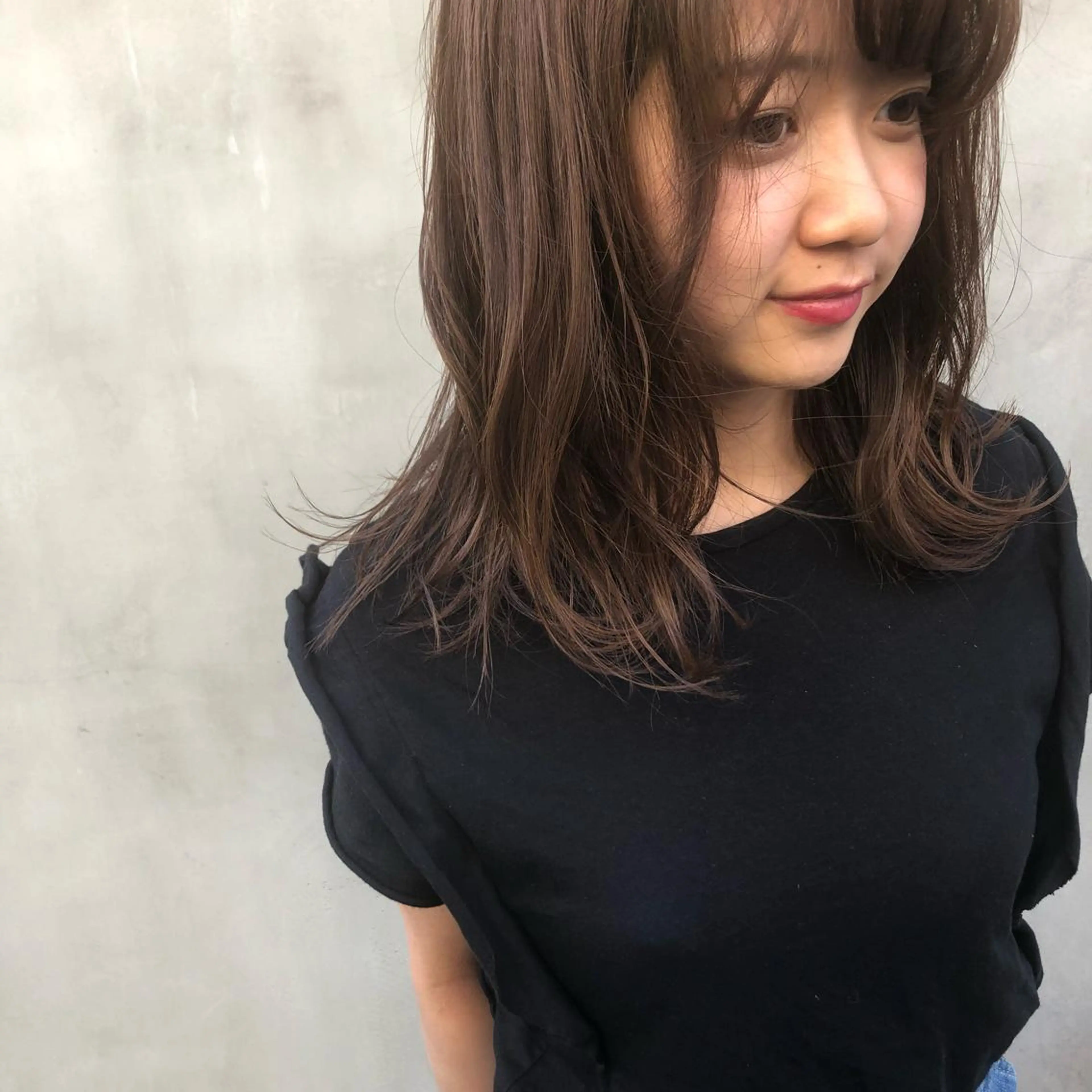 セミロング カラー パーマ ヘアアレンジ メンズ ネイル マツエク・マツパ Uil所属・インナーカラー/ KANAのヘアスタイル