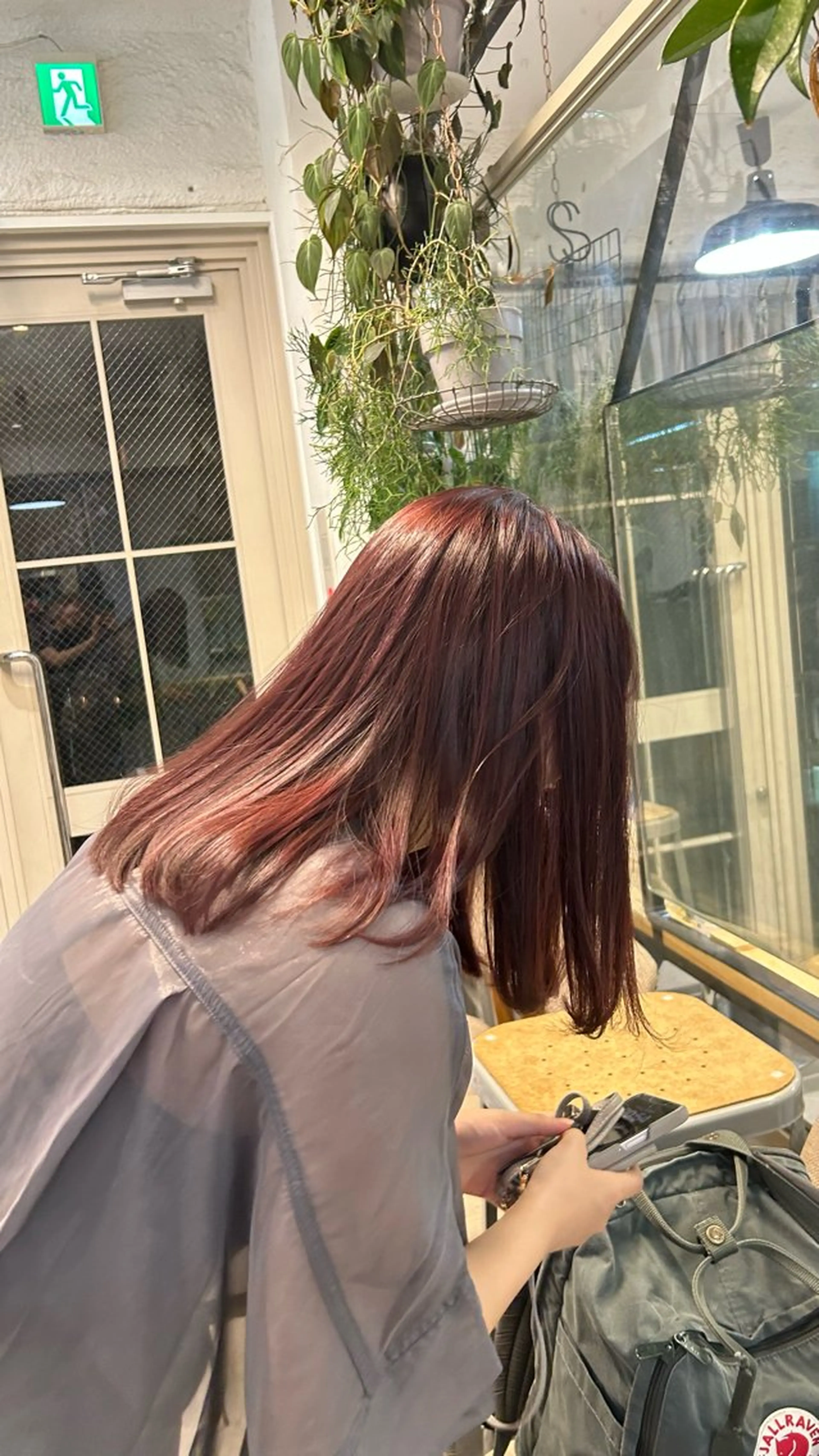 ミディアム ヘアカラー じゅわっと暖色カラー 🍊Moemiのヘアスタイル